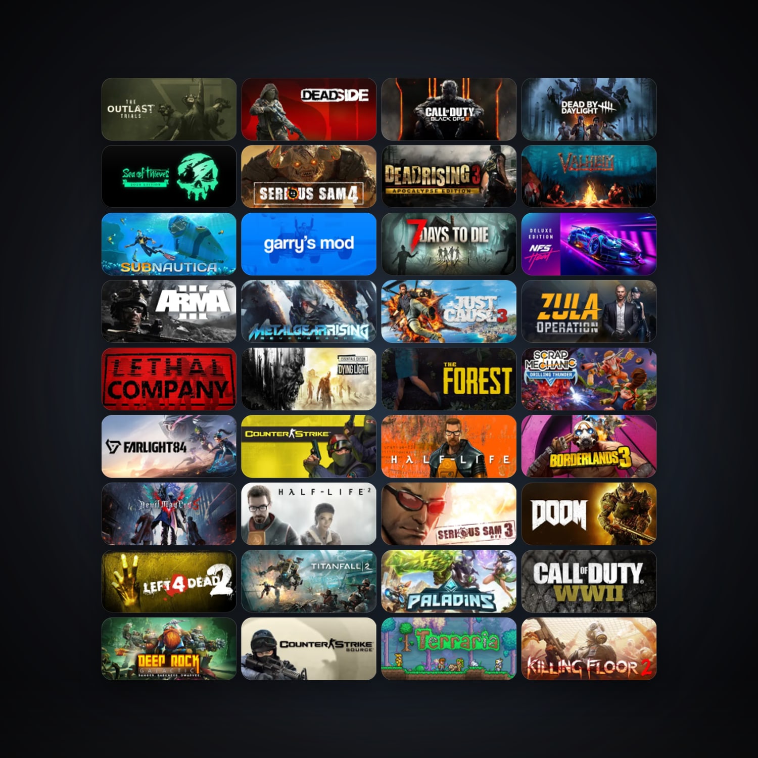 Steam 263 games, Steam 13, clean — HabibiAccounts