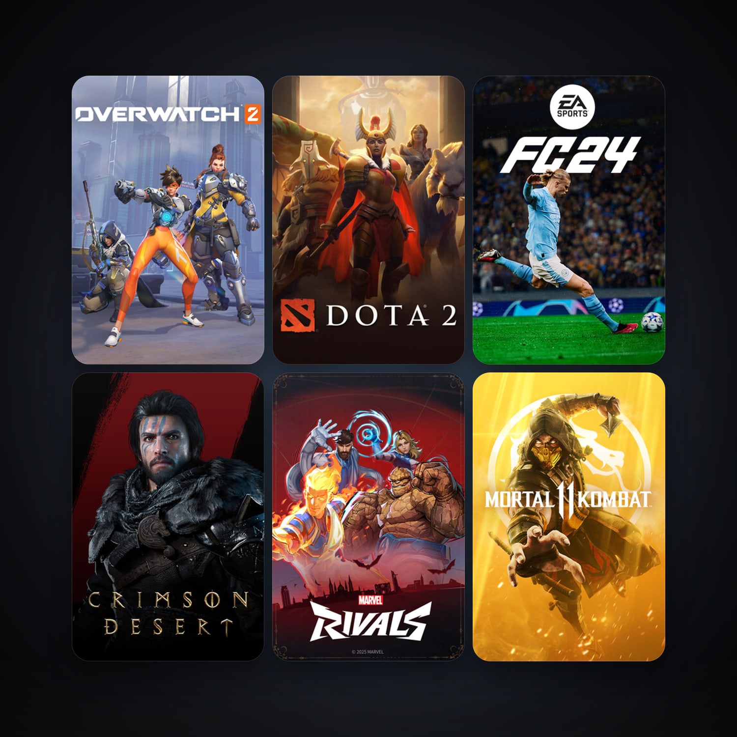 Mortal Kombat 11 + eFootball 2024, 35 games, clean — HabibiAccounts