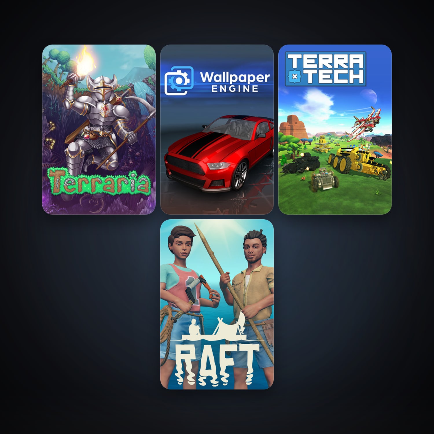 Terraria + TerraTech, 16 games, clean — HabibiAccounts
