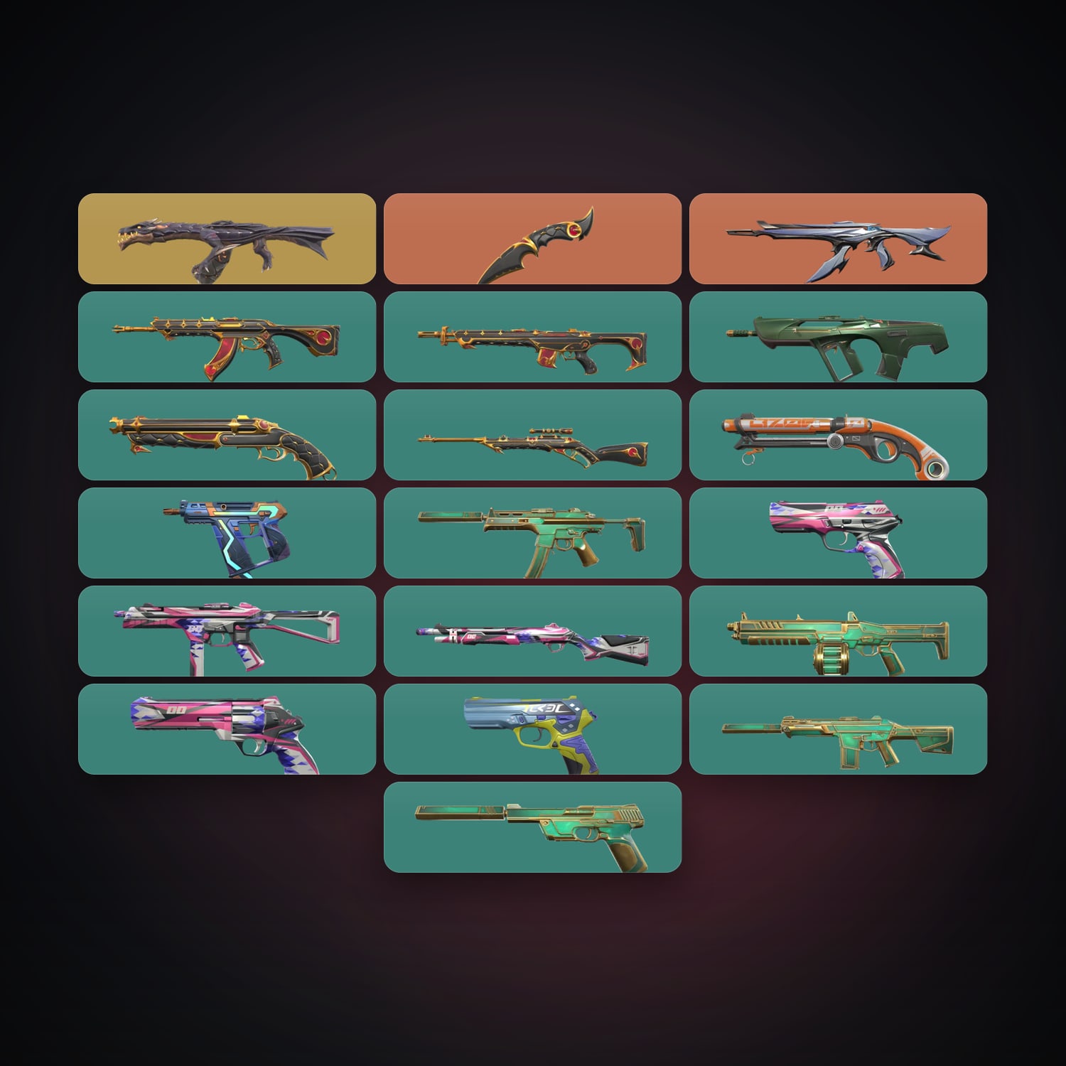 EU Immortal 1 locker — 1 knives, 19 skins, lvl 119 — HabibiAccounts
