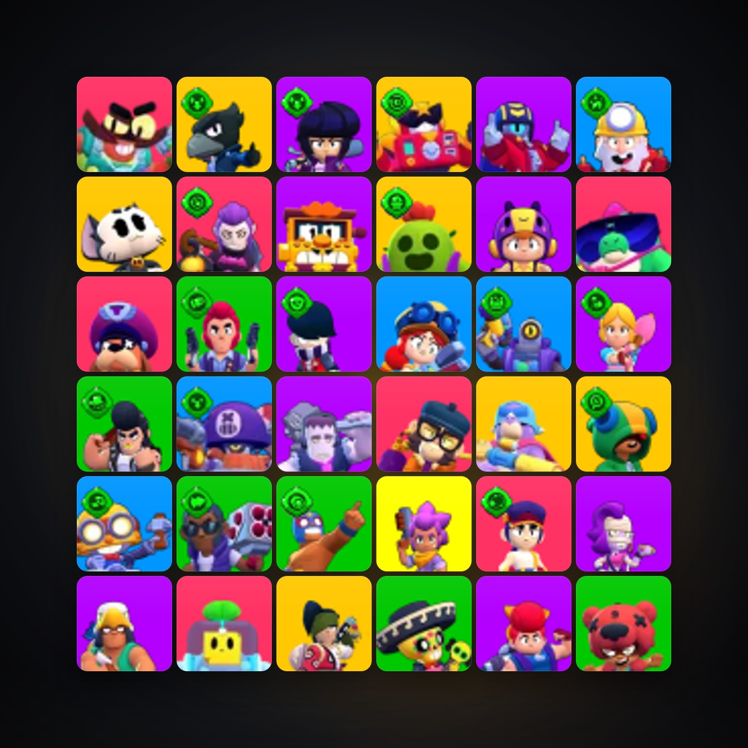 104 Brawlers | 41.8K Trophies — Supercell Account — HabibiAccounts