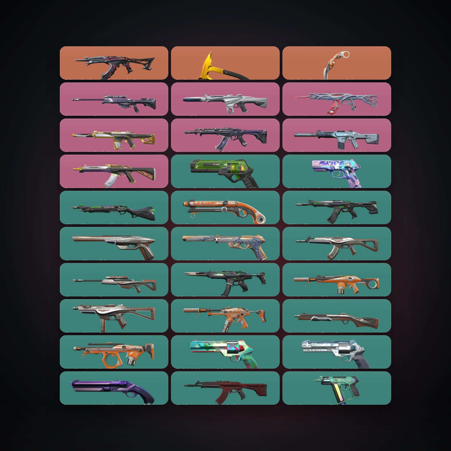 AP Silver 1 locker — 2 knives, 64 skins, lvl 268 — HabibiAccounts