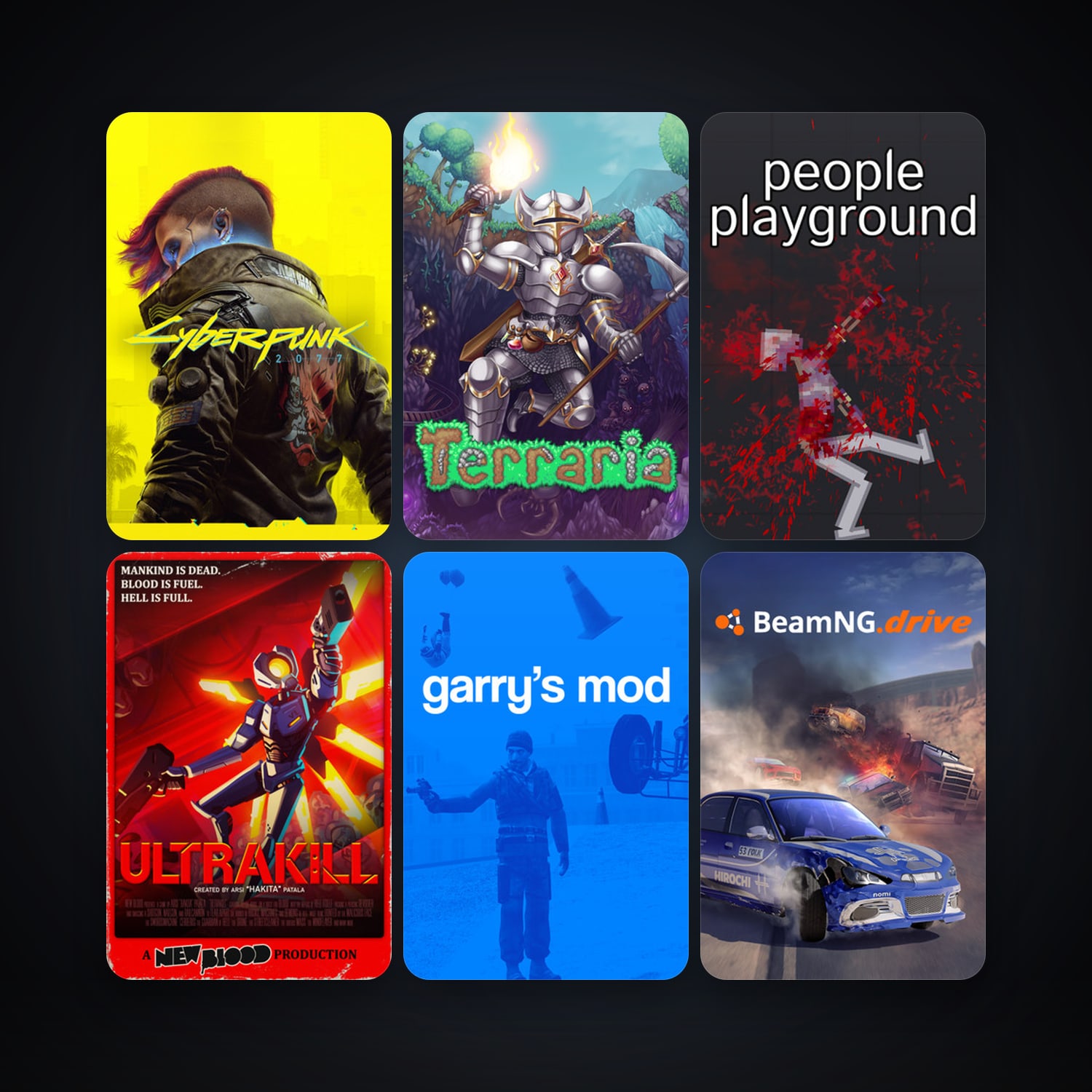 Garry's Mod + Terraria, 76 games, clean — HabibiAccounts