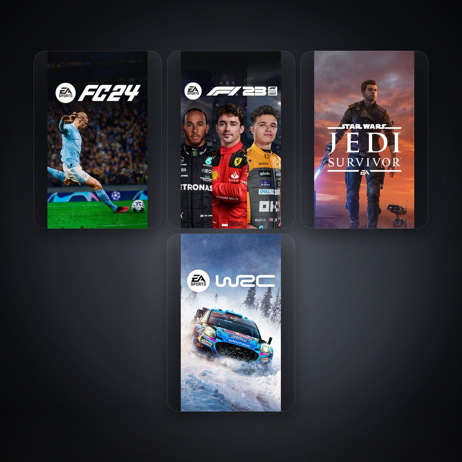 EA EA Sports FC24 + F1 22 — FR — 6 games — HabibiAccounts