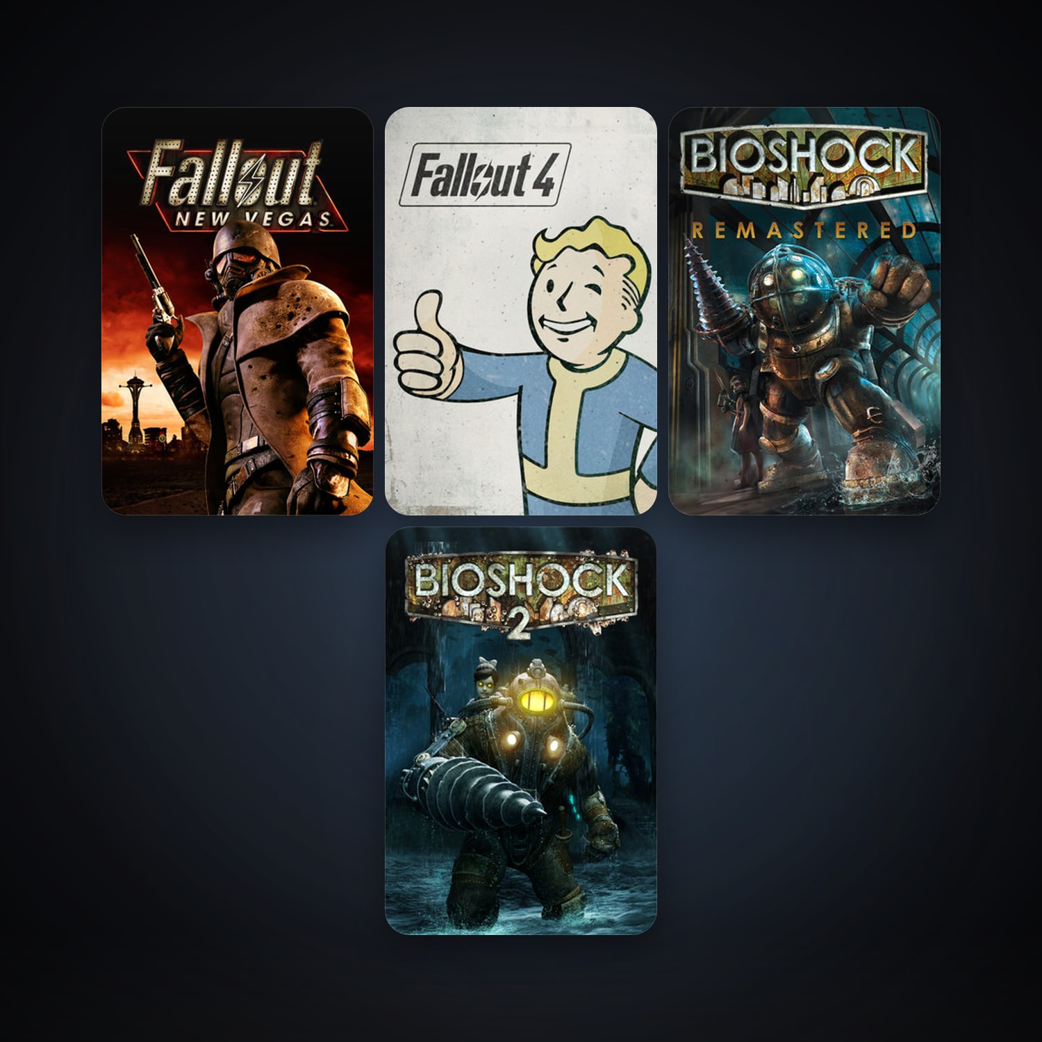 BioShock 2 + BioShock Infinite, 7 games, clean — HabibiAccounts
