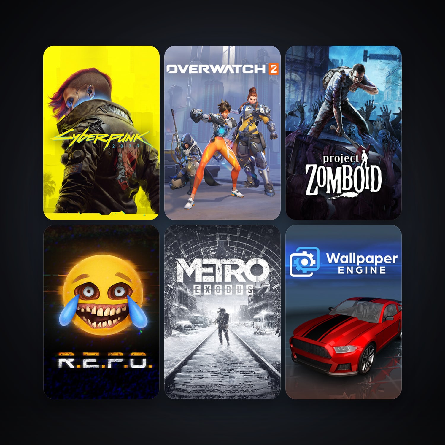 Project Zomboid + The Forest, 46 games, clean — HabibiAccounts