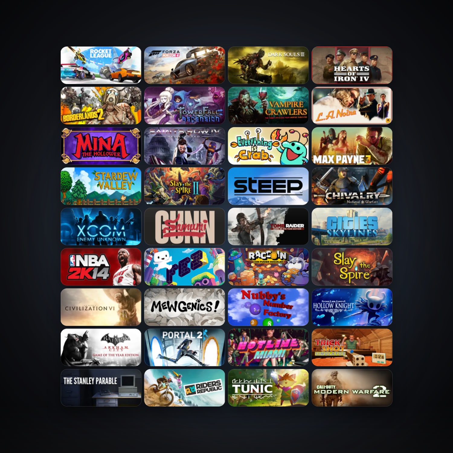 Steam 195 games, Steam 12, clean — HabibiAccounts