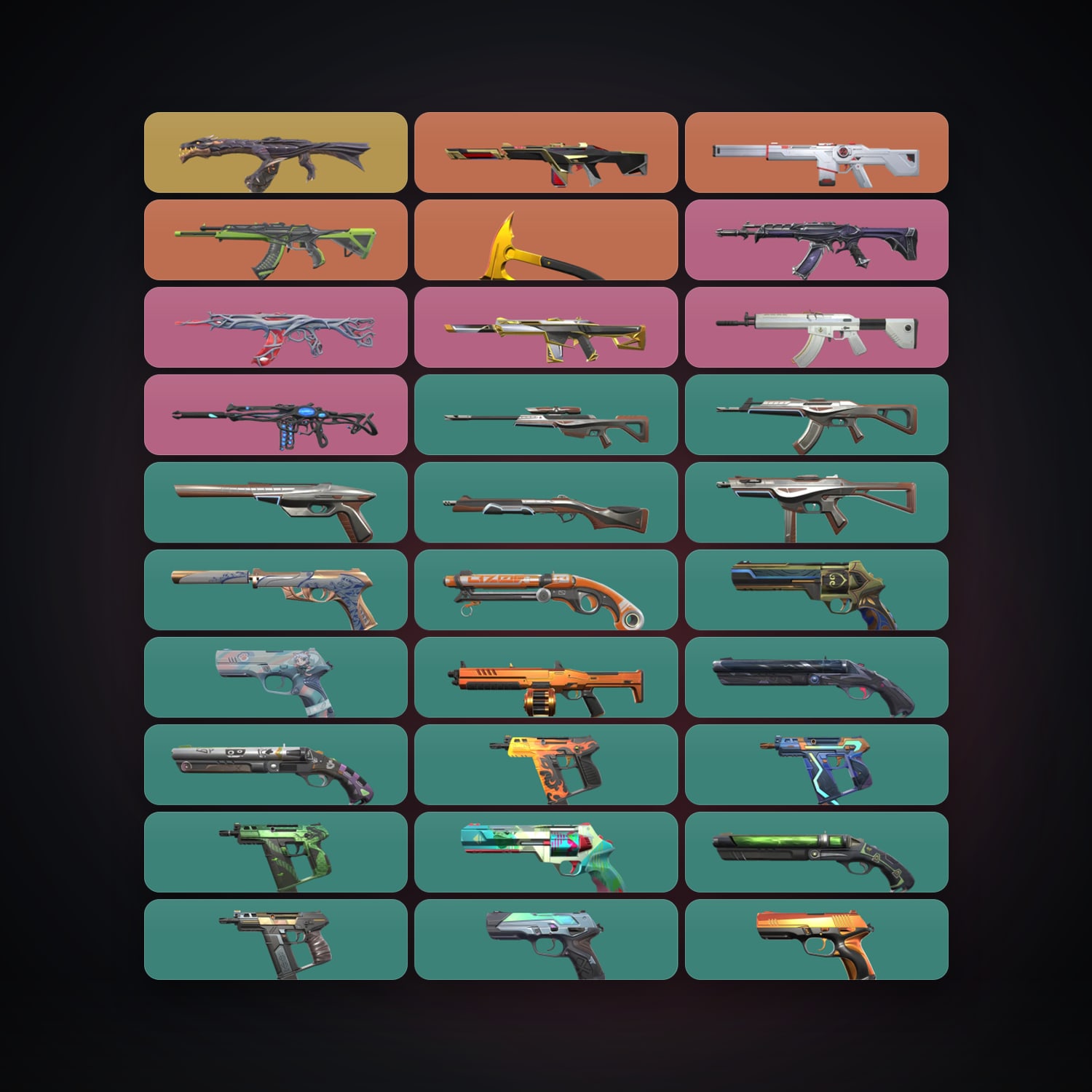 EU Silver 2 locker — 1 knives, 40 skins, lvl 269 · 261338121 — HabibiAccounts