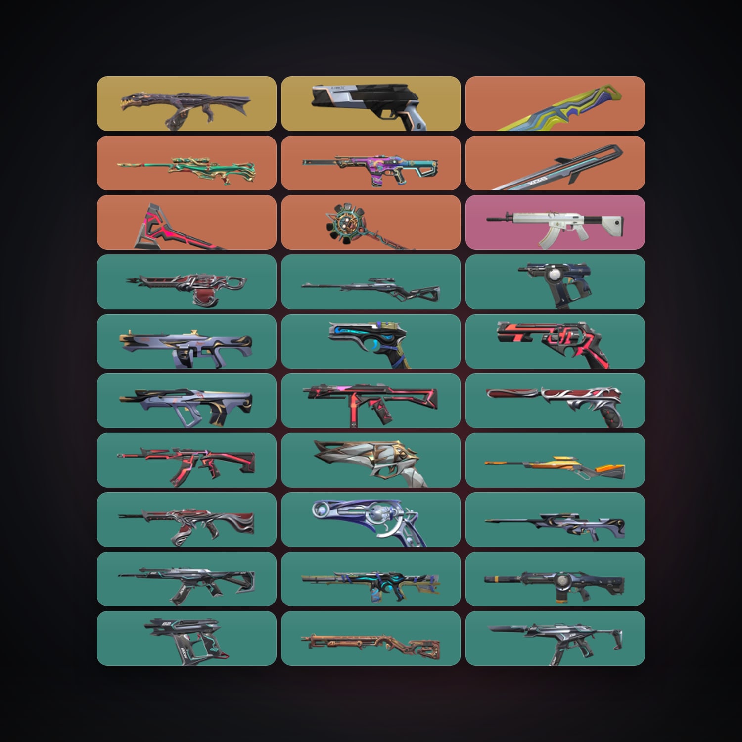 EU Gold 2 locker — 4 knives, 114 skins, lvl 154 — HabibiAccounts