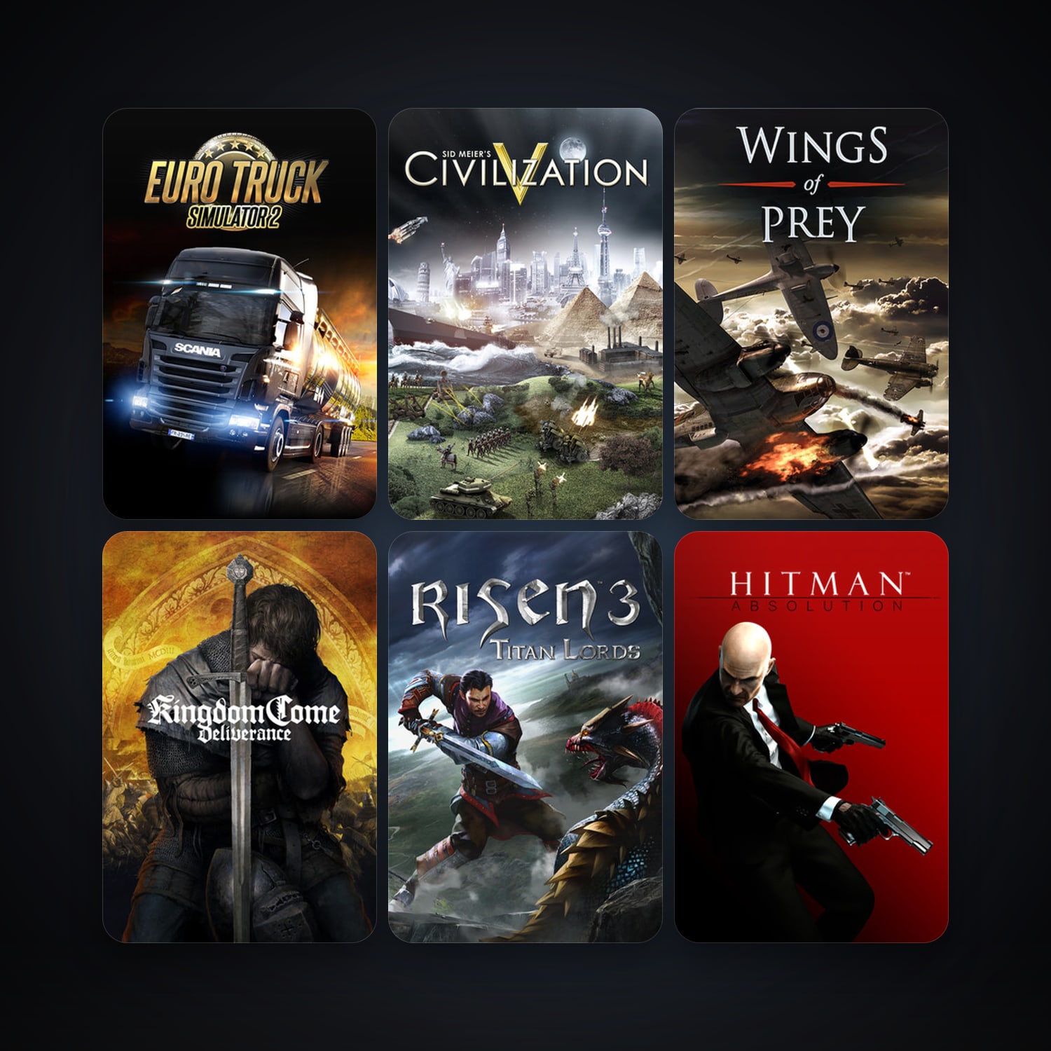 Sid Meier's Civilization V + Wings of Prey, 39 games, clean — HabibiAccounts