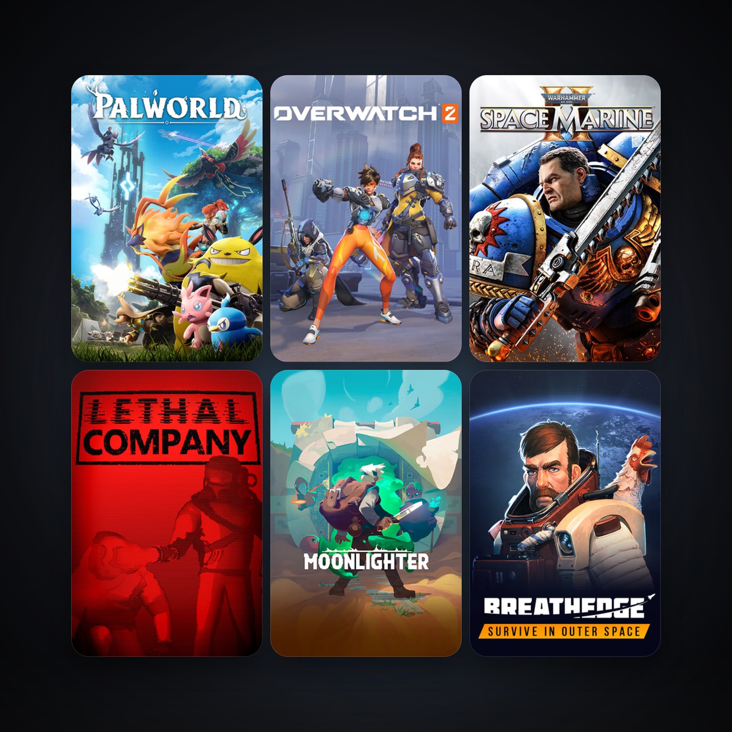 Moonlighter + Breathedge, 9 games, clean — HabibiAccounts