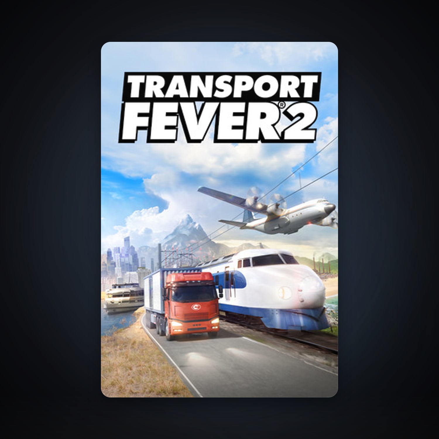Transport Fever 2 + Europa Universalis V, 5 games, clean — HabibiAccounts