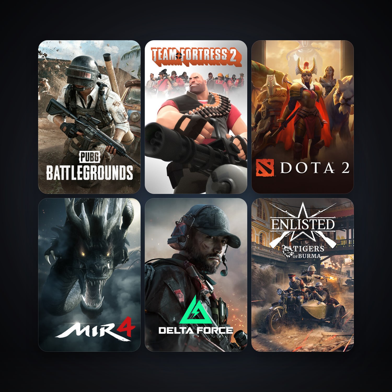 Team Fortress 2 + Dota 2, 23 games, clean — HabibiAccounts