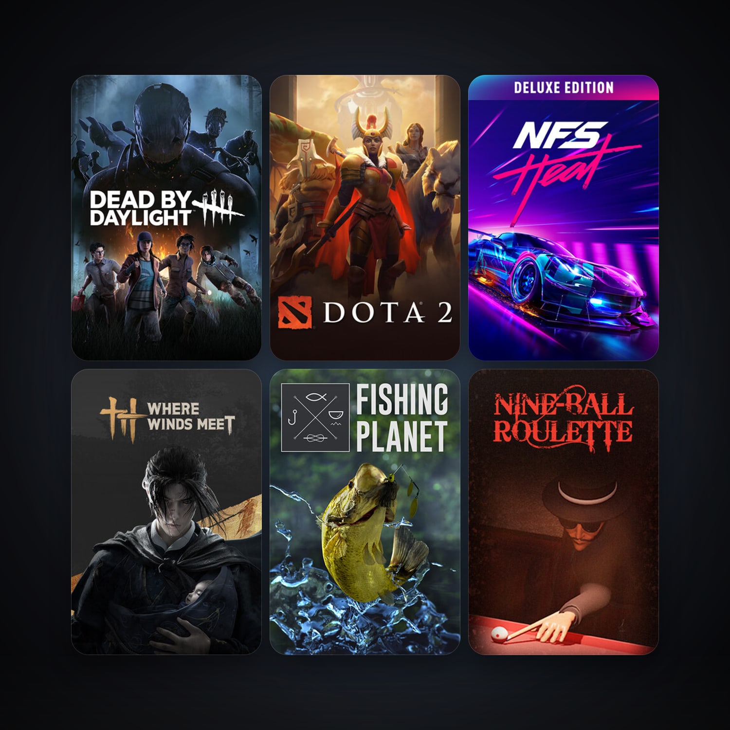 Dota 2 + Fishing Planet, 11 games, clean — HabibiAccounts