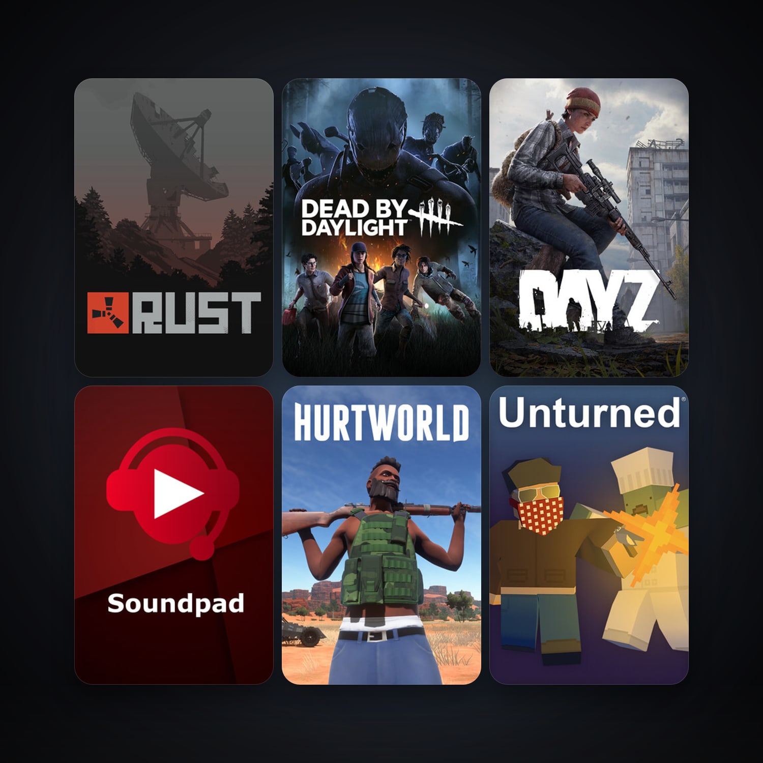 DayZ + Euro Truck Simulator 2, 48 games, Steam 10, clean — HabibiAccounts