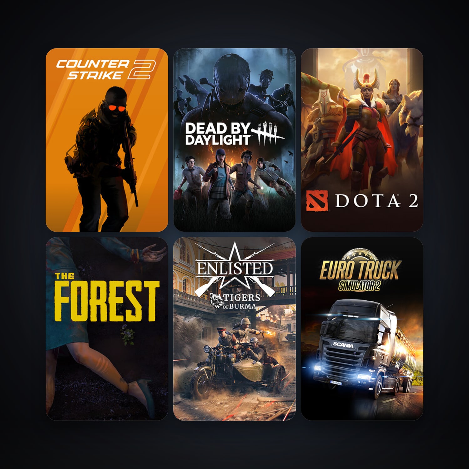 Dota 2 + CS2 Prime, 31 games, clean · 261343047 — HabibiAccounts