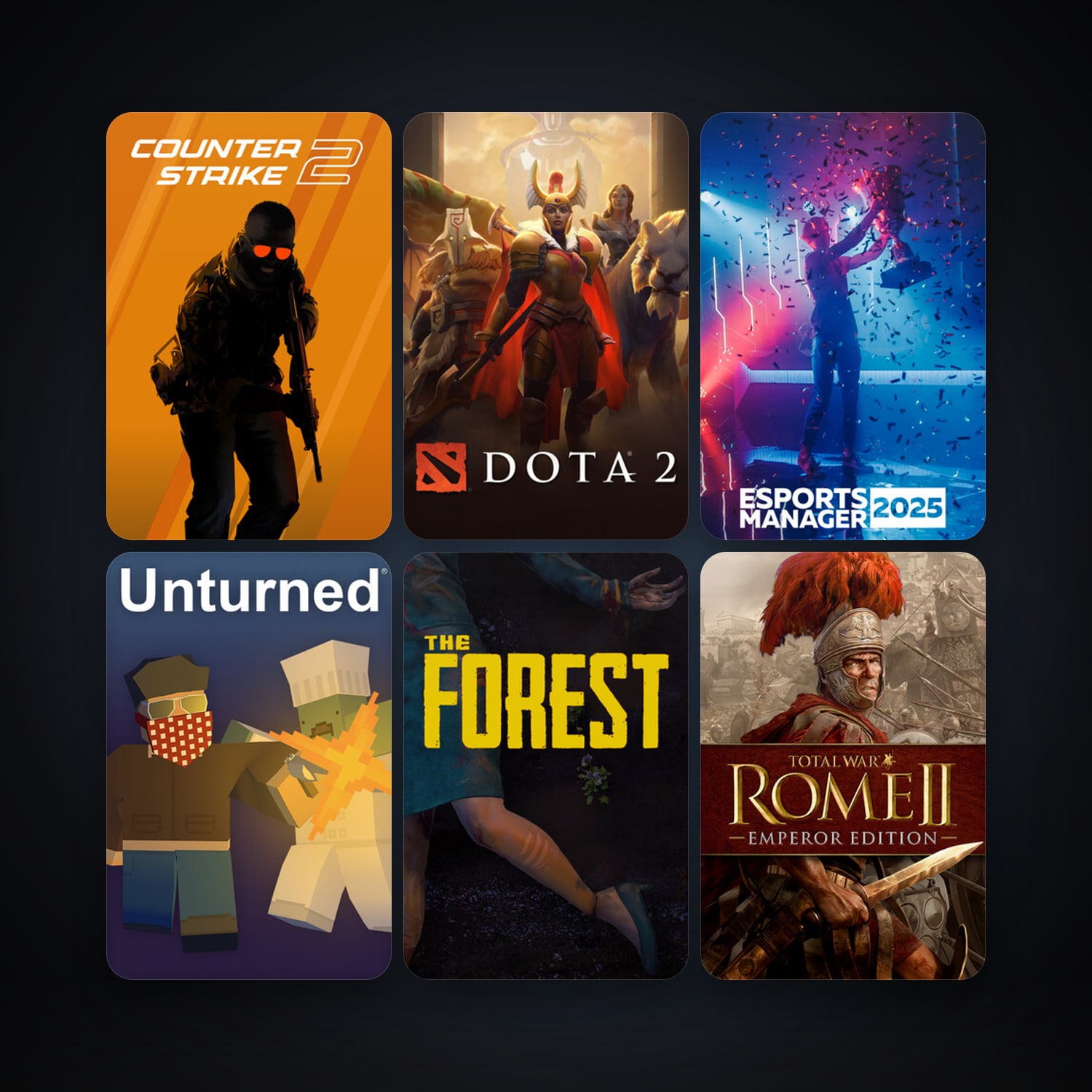 Dota 2 + CS2 Prime, 10 games, clean — HabibiAccounts