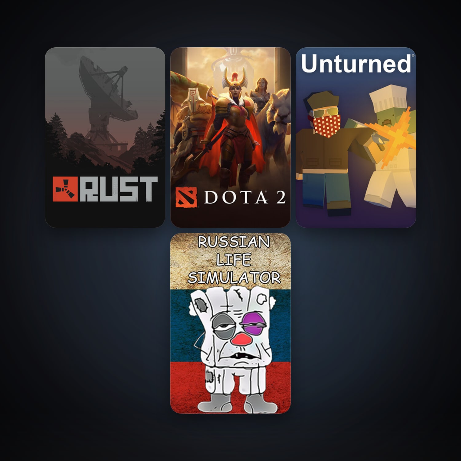 Dota 2 + Free CS2 (No Prime), 11 games, clean — HabibiAccounts