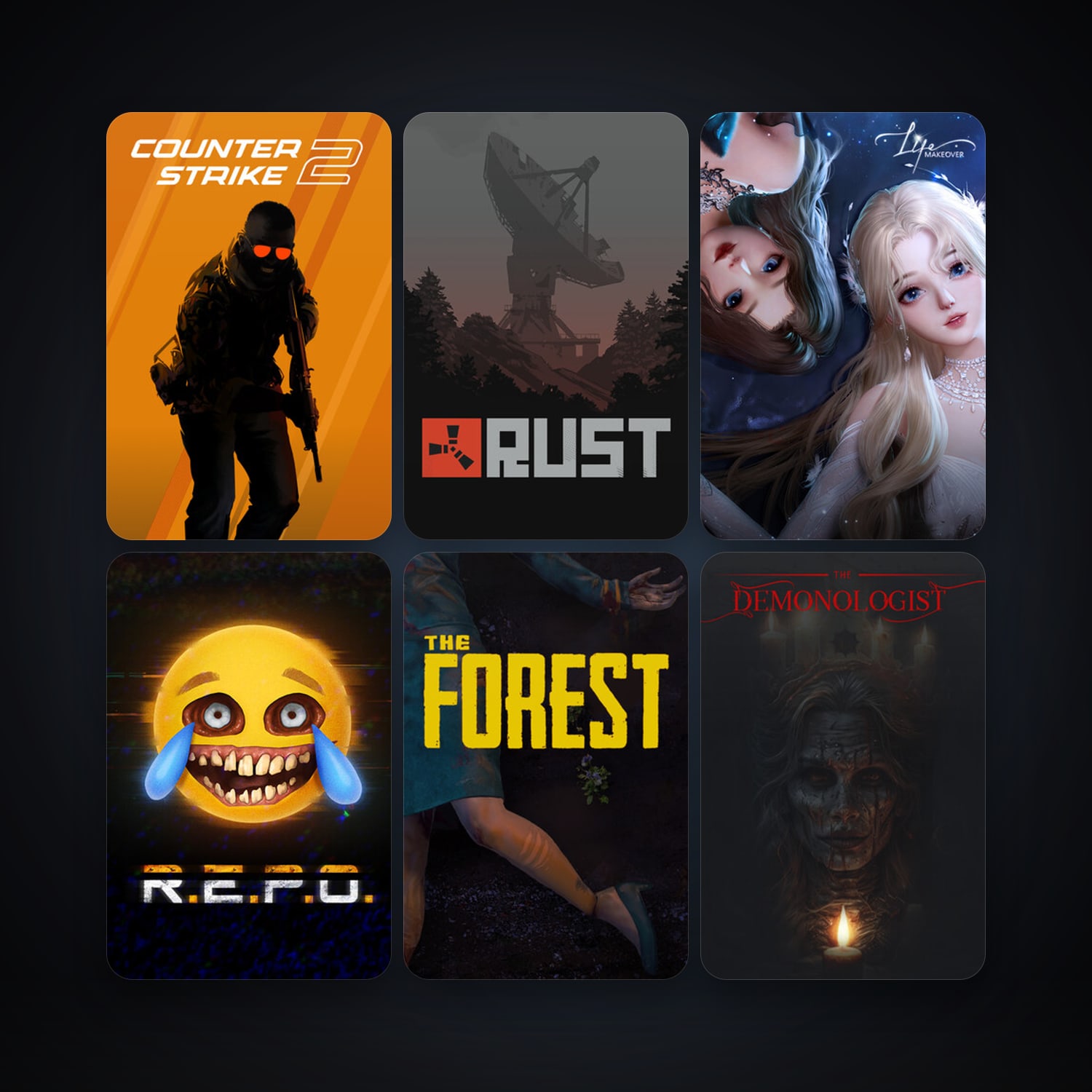 CS2 Prime + The Forest, 26 games, Steam 21, clean — HabibiAccounts