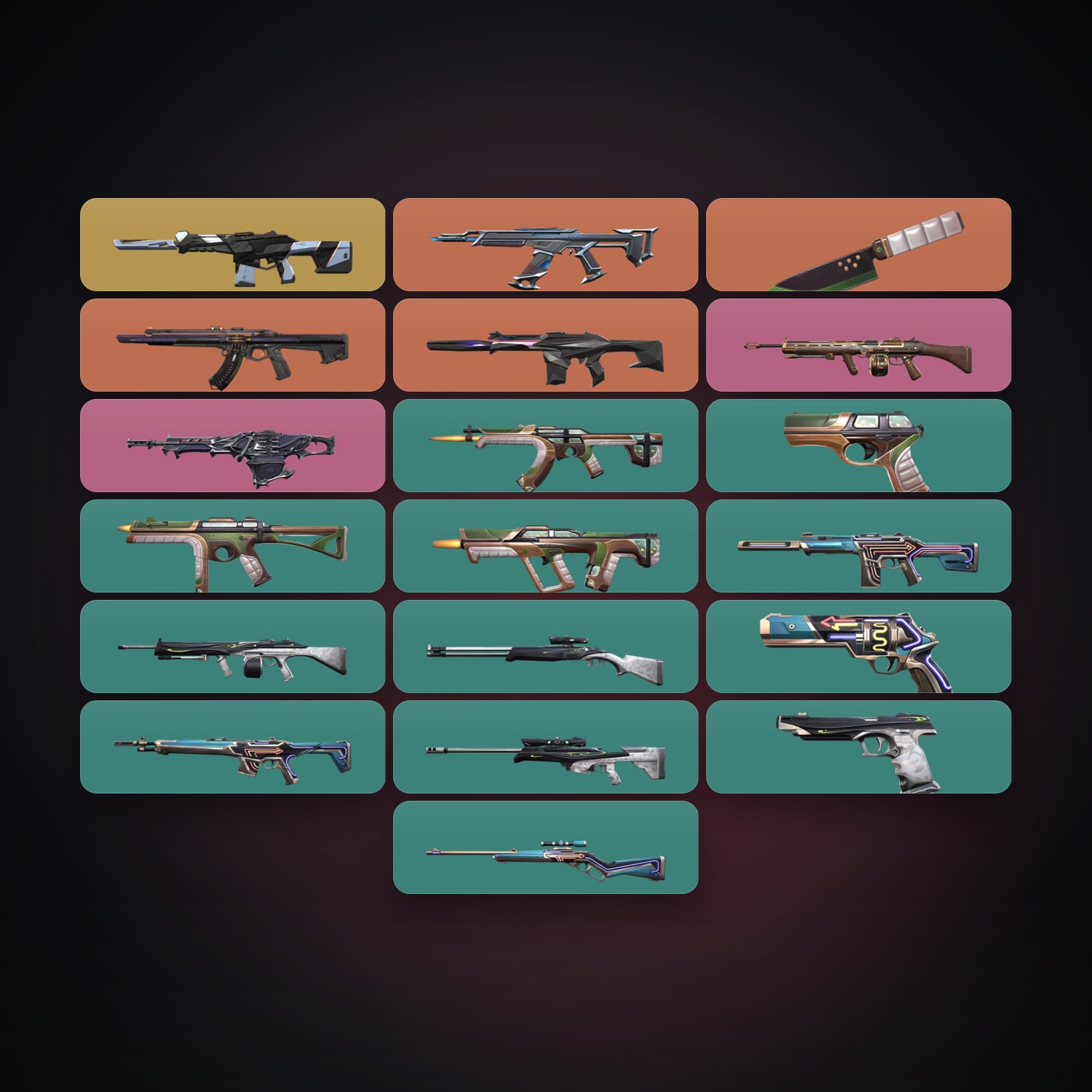 KR Bronze 3 locker — 1 knives, 19 skins, lvl 41 — HabibiAccounts