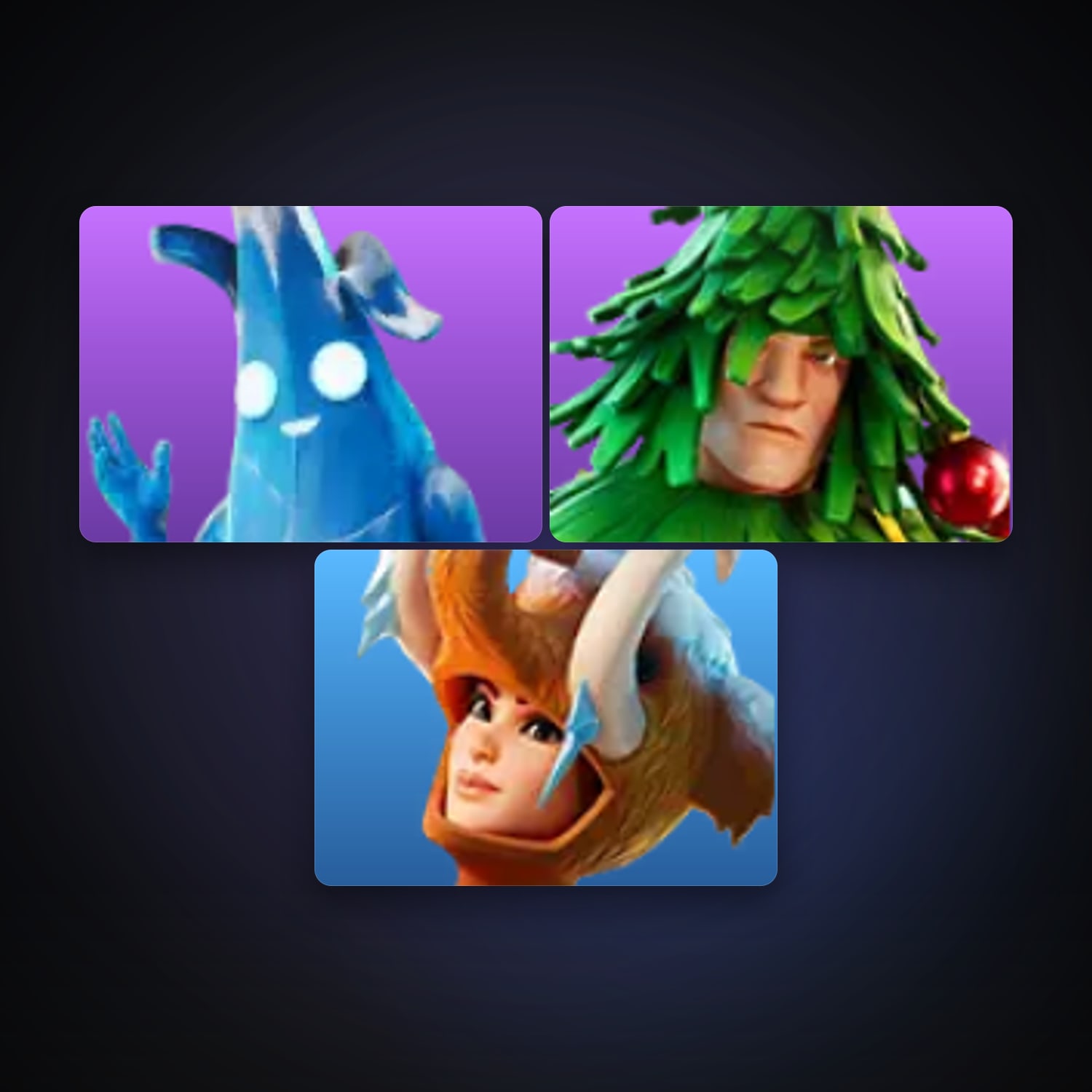 Fortnite account with Polar Peely & Lt. Evergreen — 3 skins — 400 V-Bucks — lvl 253 — HabibiAccounts