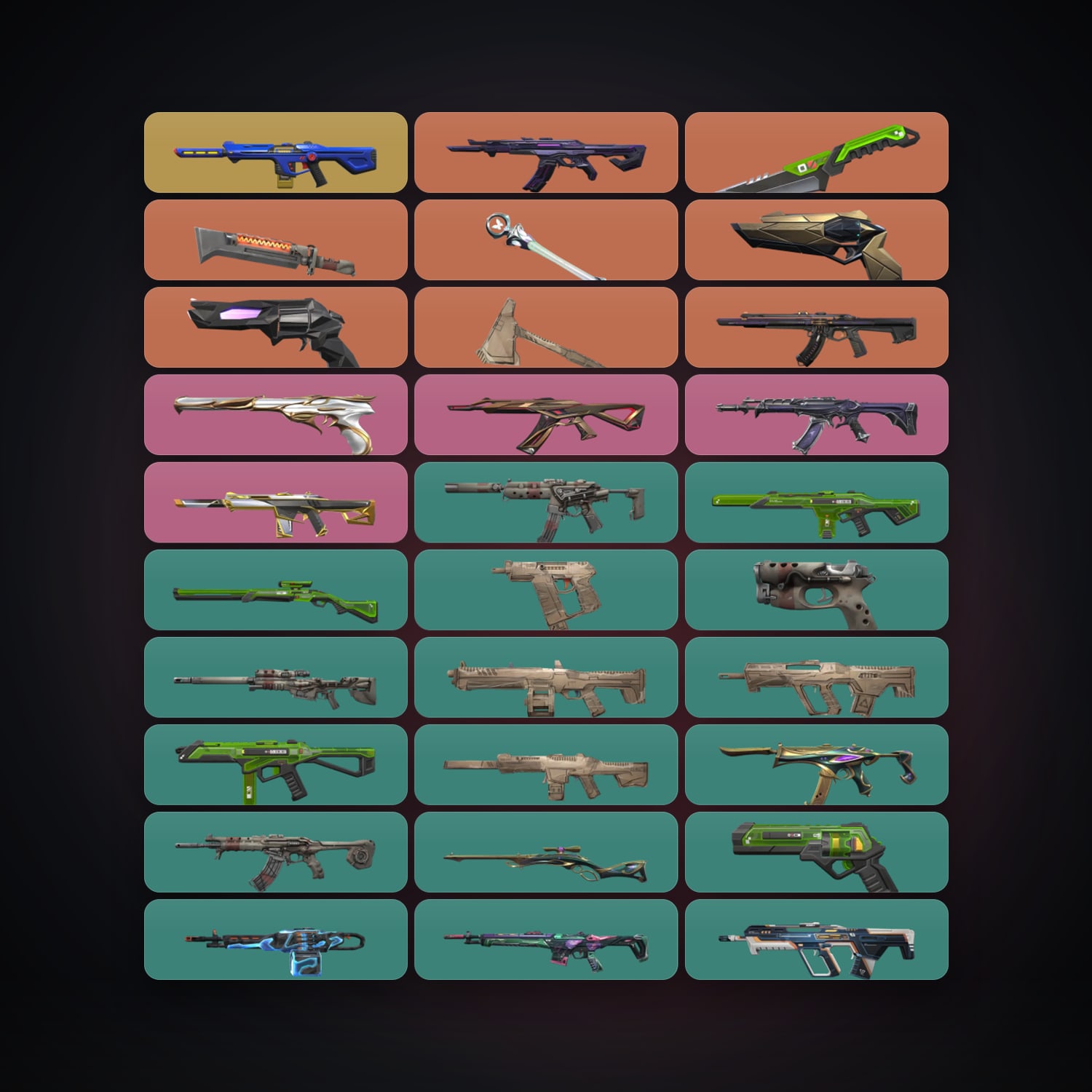 EU Silver 1 locker — 4 knives, 52 skins, lvl 128 — HabibiAccounts
