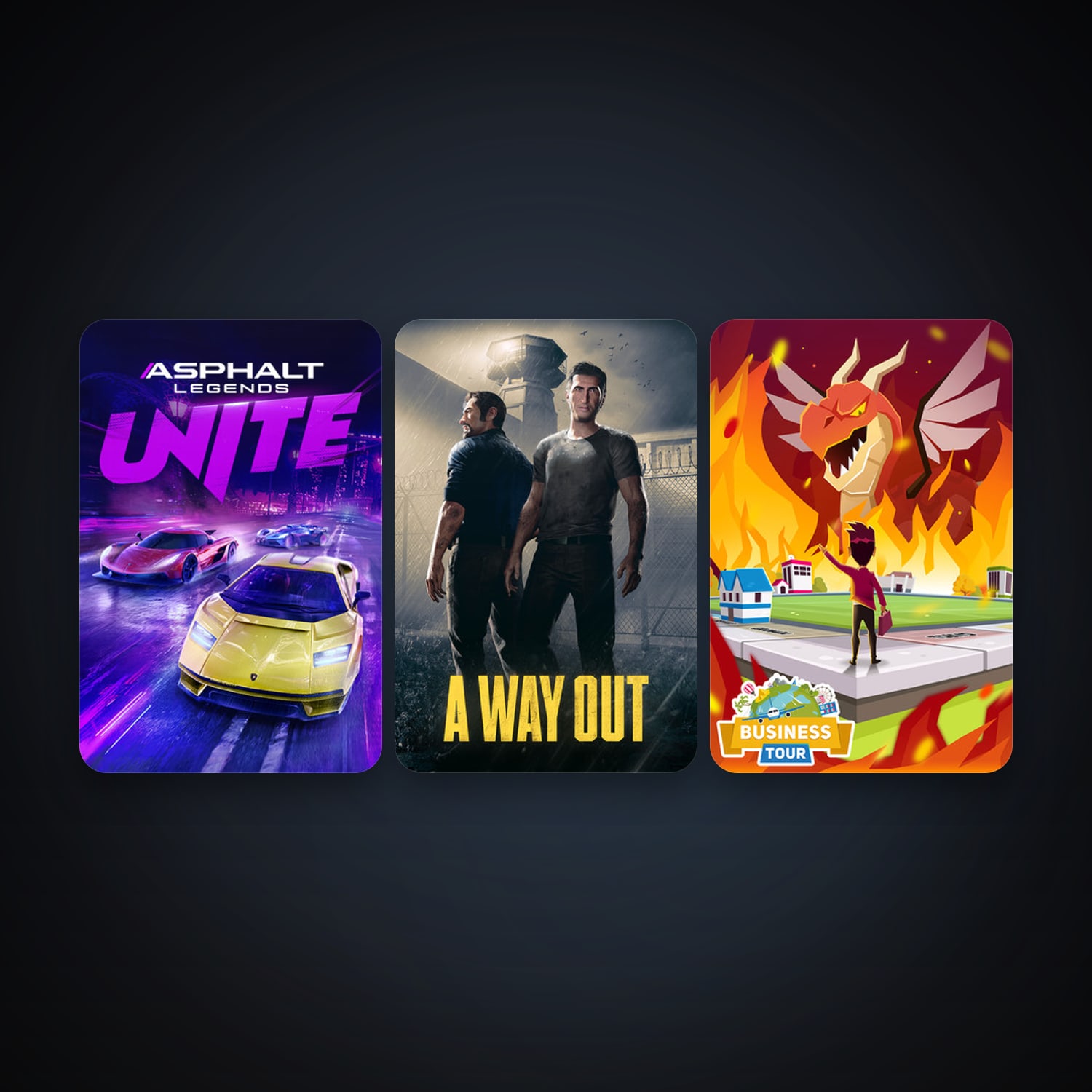 Business Tour - Board Game with Online Multiplayer + A Way Out, 4 games, clean — HabibiAccounts
