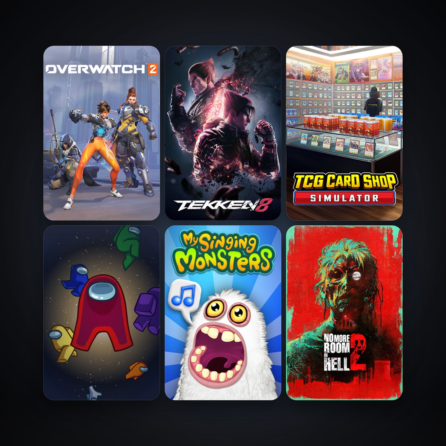 No More Room in Hell 2 + VRChat, 17 games, clean — HabibiAccounts
