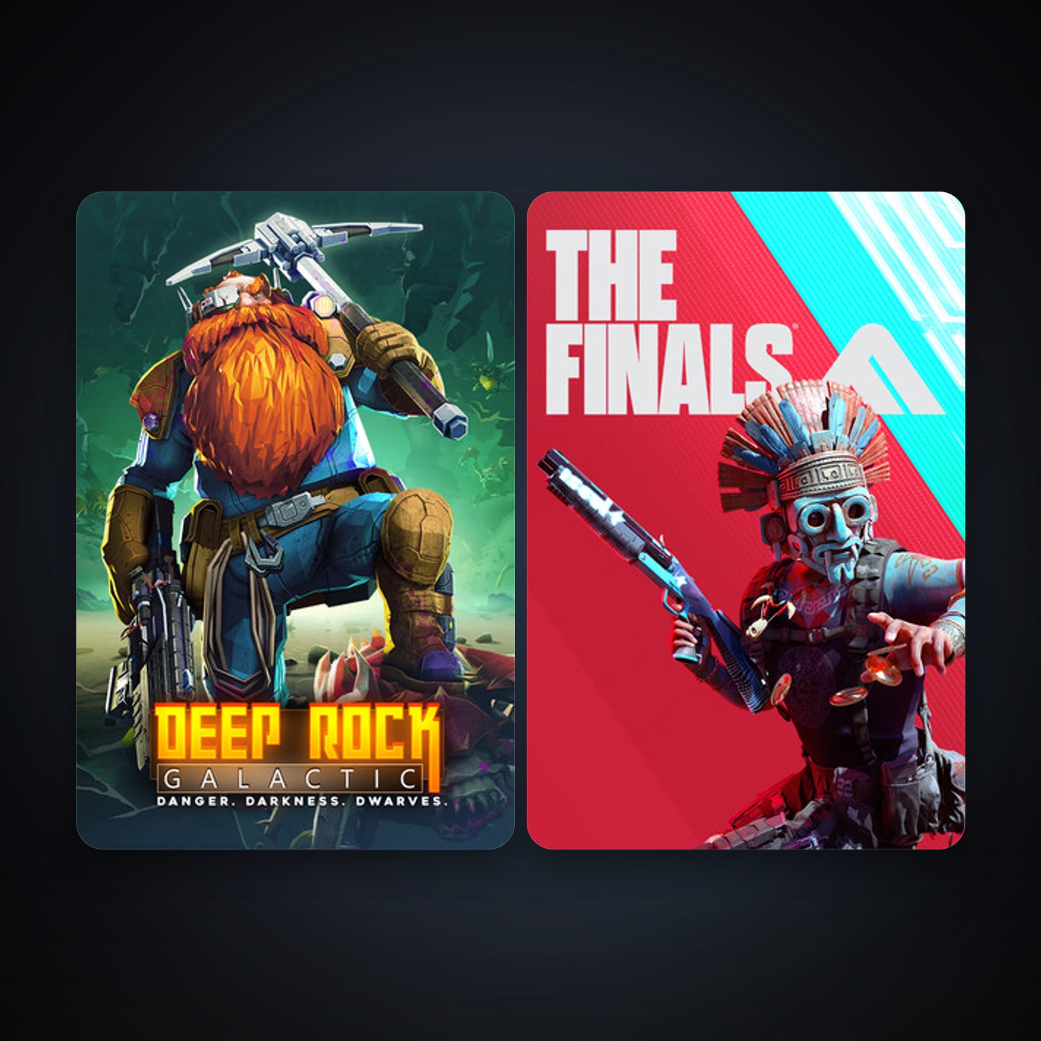 Deep Rock Galactic + THE FINALS, 4 games, clean — HabibiAccounts