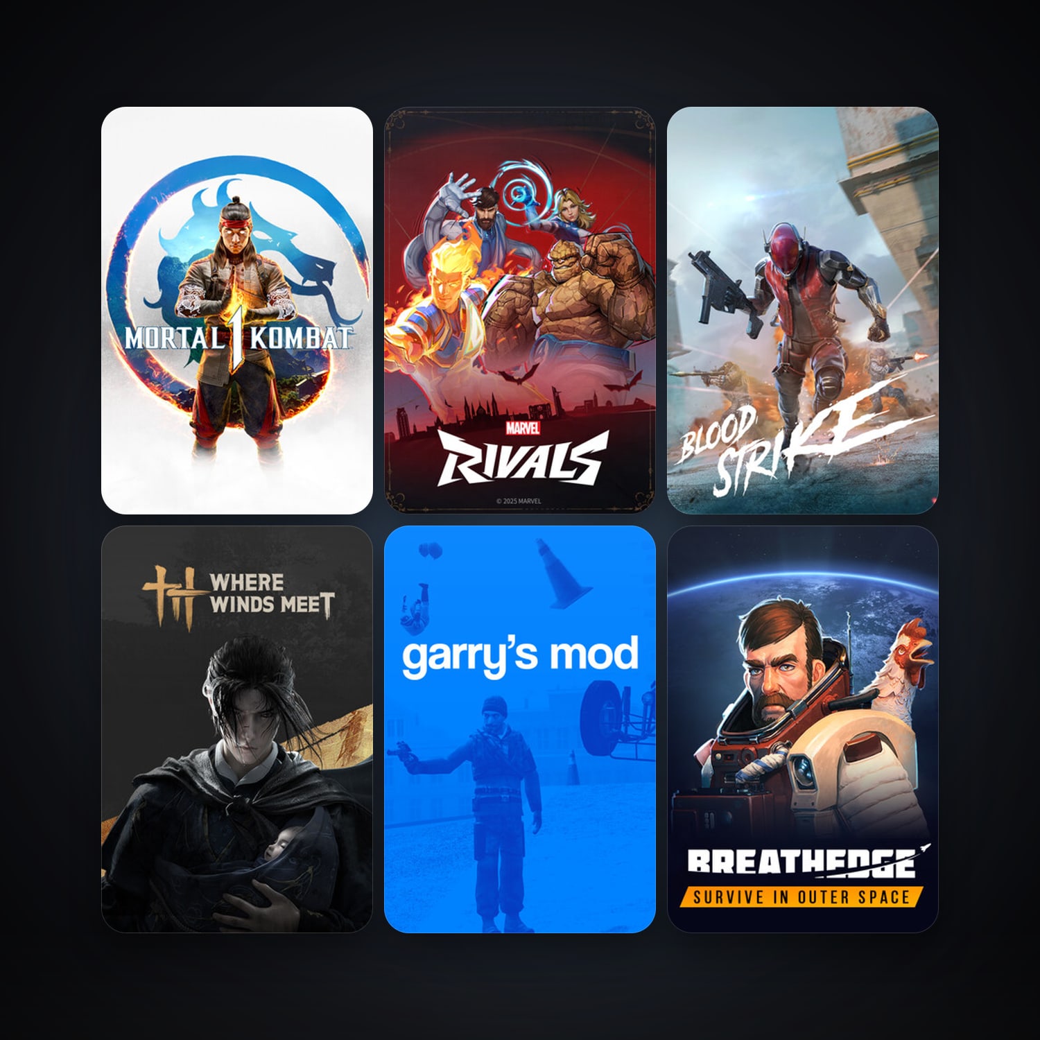 Garry's Mod + Breathedge, 10 games, clean — HabibiAccounts