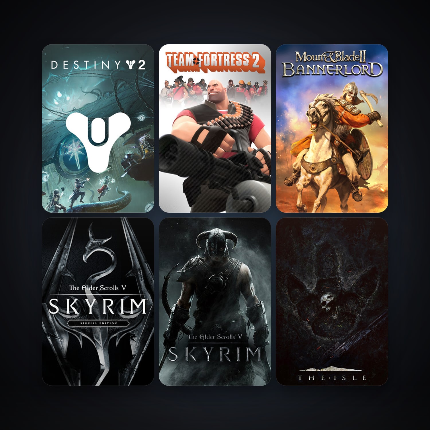 Team Fortress 2 + Fallout: New Vegas, 61 games, Steam 10, clean — HabibiAccounts