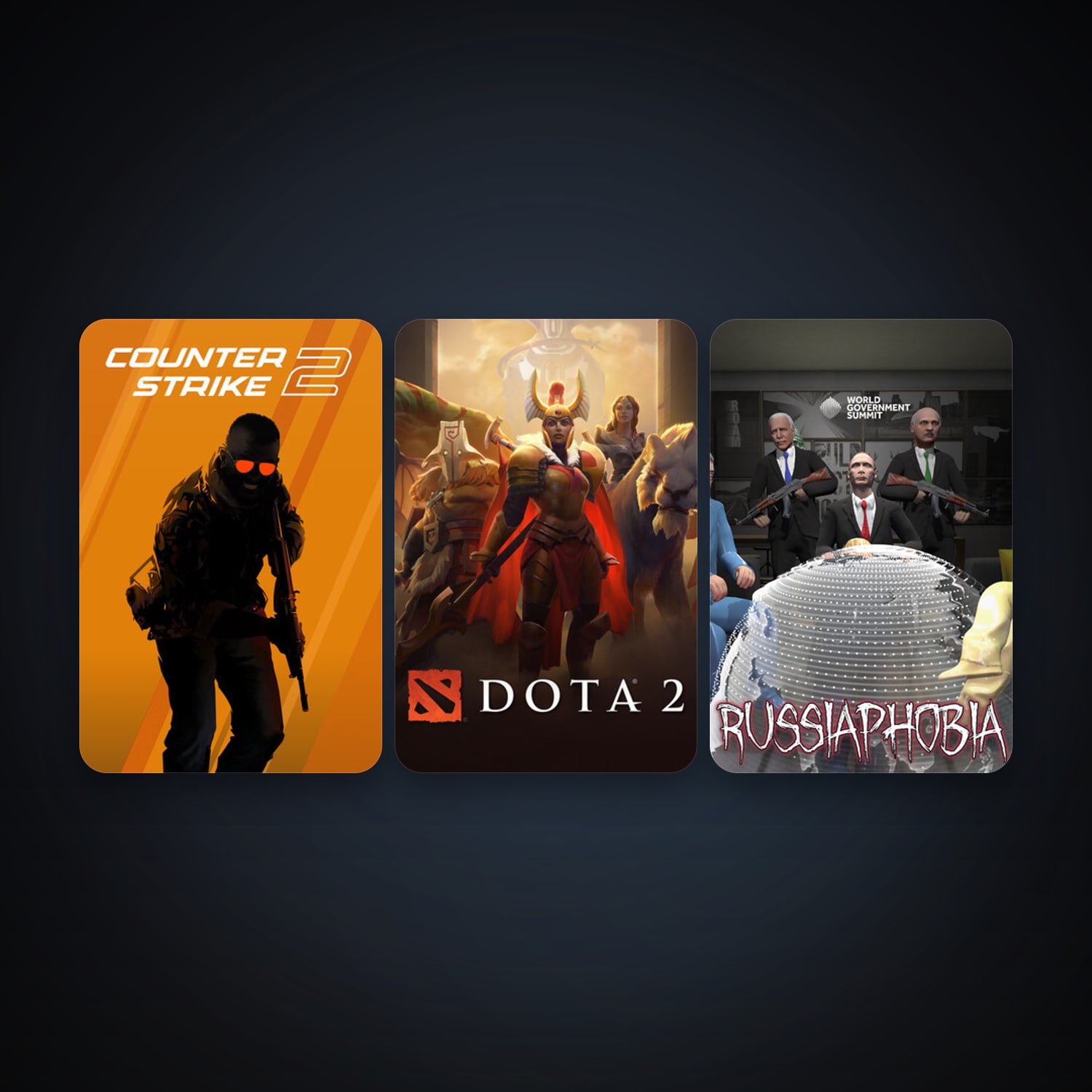 Dota 2 + CS2 Prime, 5 games, clean — HabibiAccounts