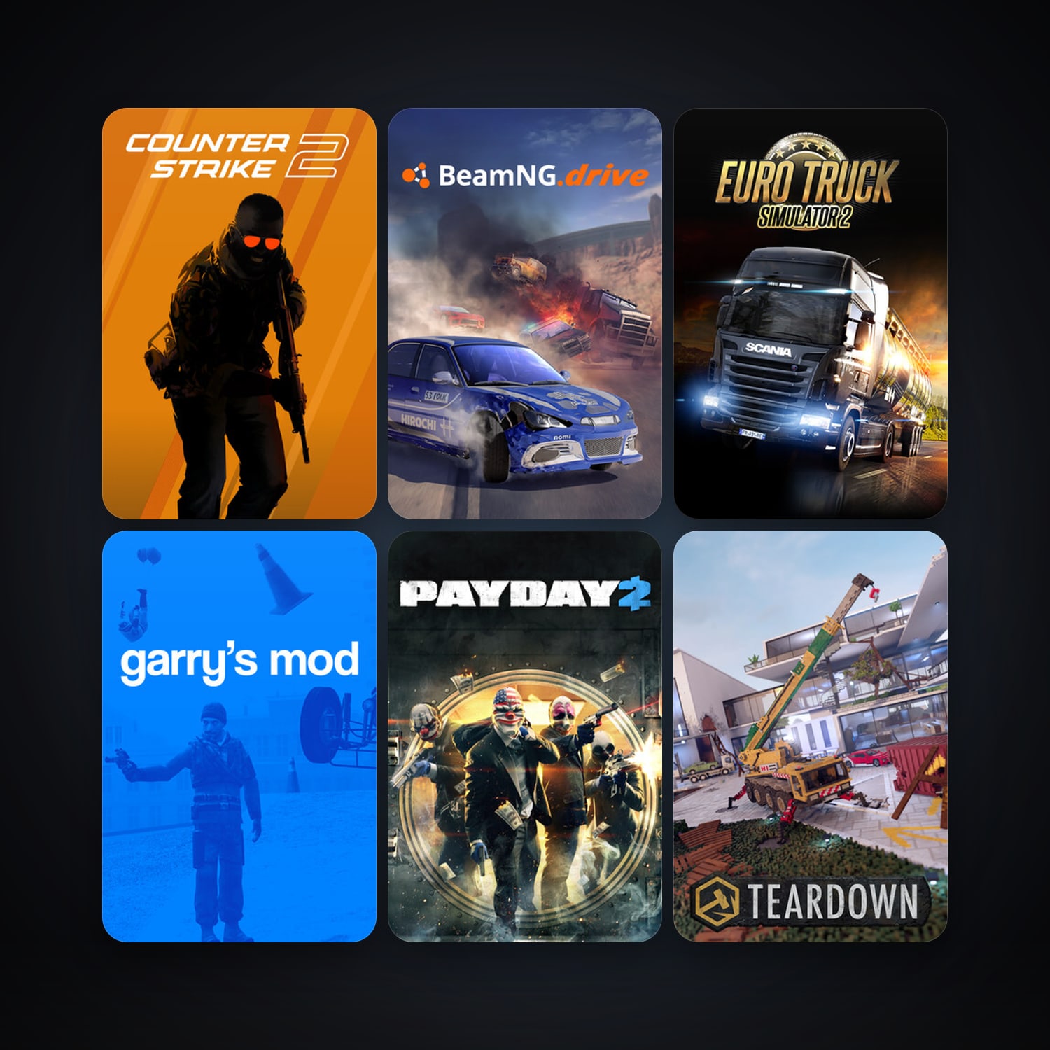 Half-Life + Half-Life 2, 60 games, Steam 19, clean — HabibiAccounts