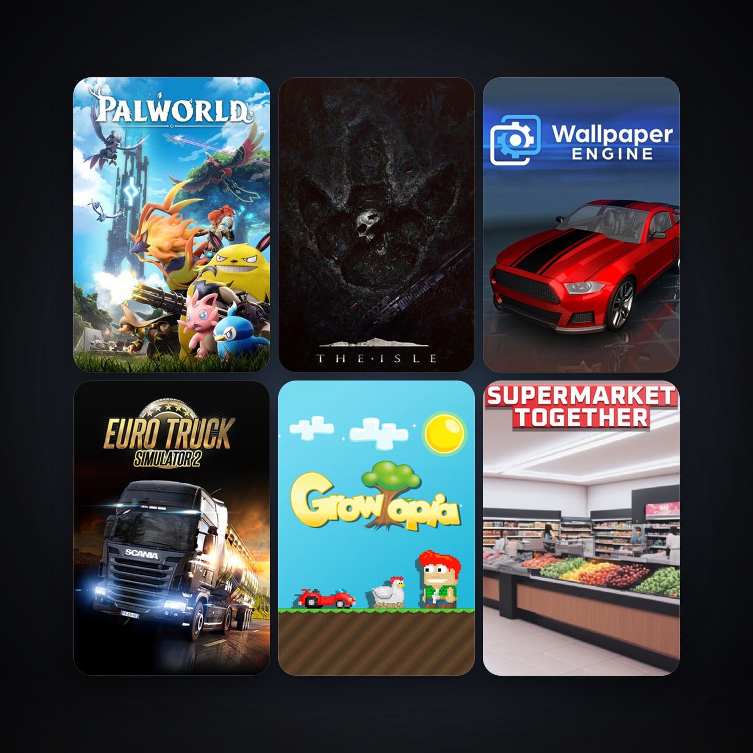Free CS2 (No Prime) + Euro Truck Simulator 2, 12 games, clean — HabibiAccounts