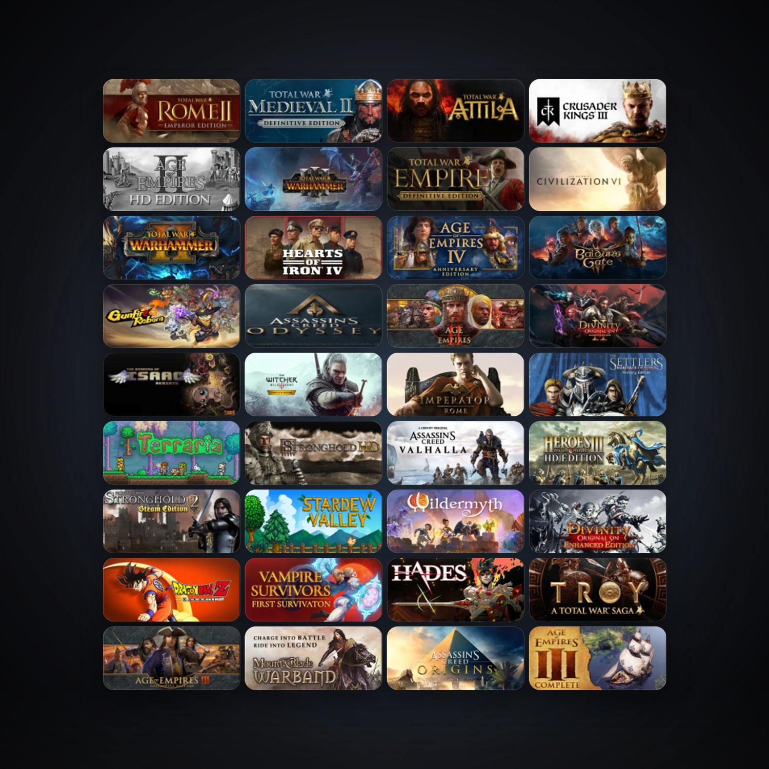 Left 4 Dead 2 + Medieval II: Total War, 139 games, Steam 12, clean — HabibiAccounts