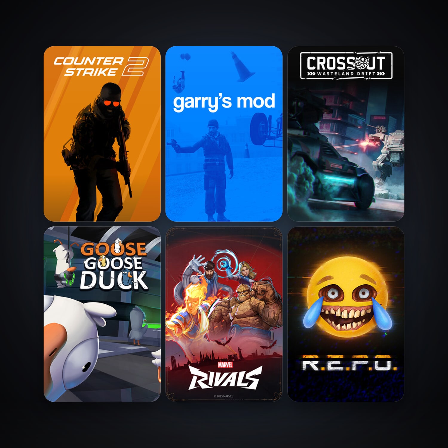 CS2 Prime + Garry's Mod, 27 games, Steam 10, clean — HabibiAccounts