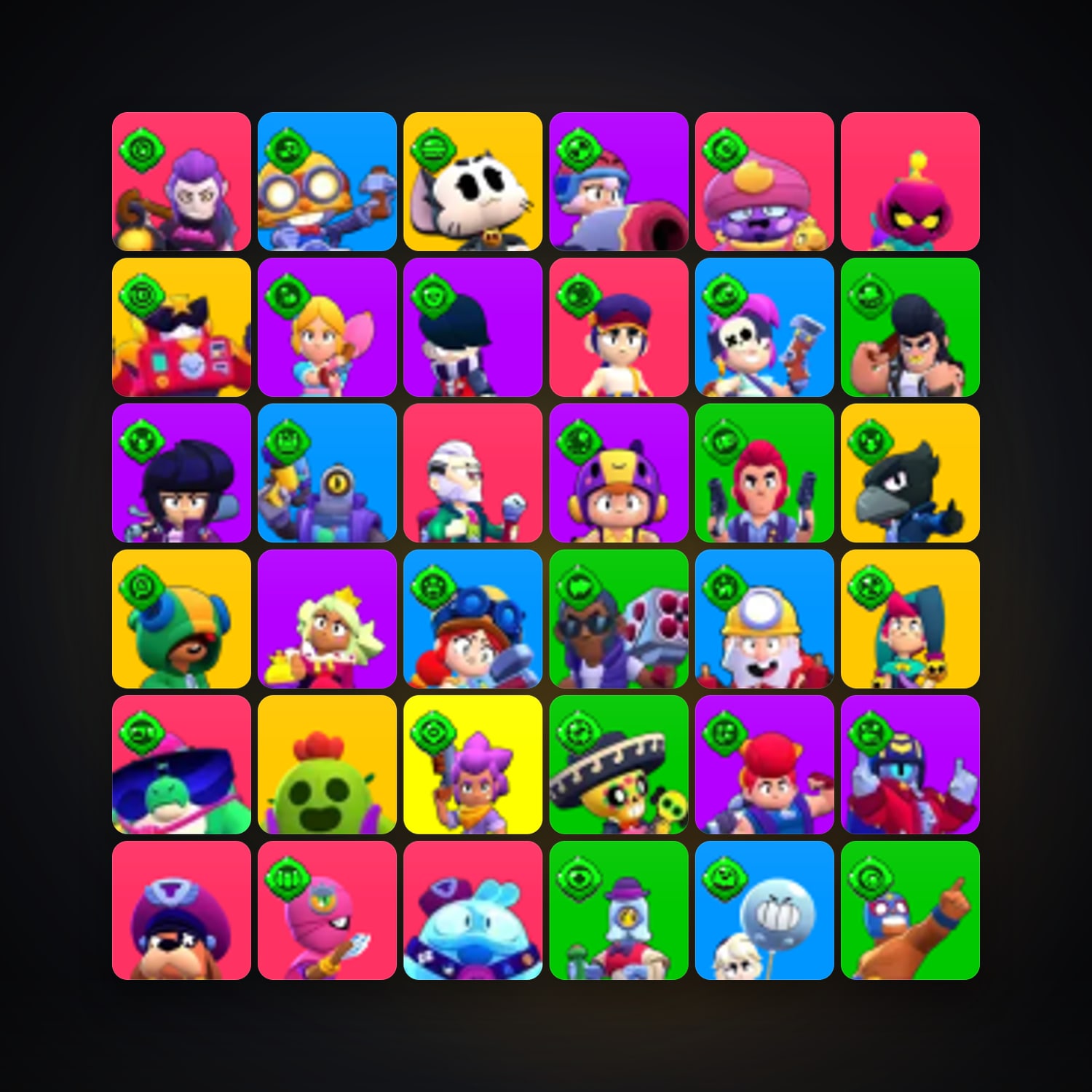 105 Brawlers | 47.9K Trophies — Supercell Account — HabibiAccounts