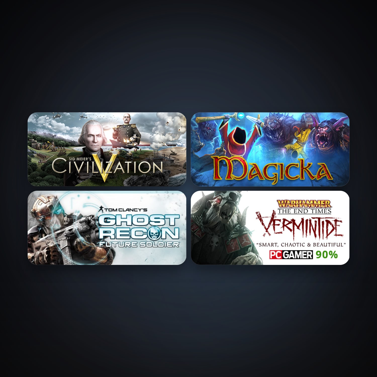 Free CS2 (No Prime) + Sid Meier's Civilization V, 10 games, clean — HabibiAccounts