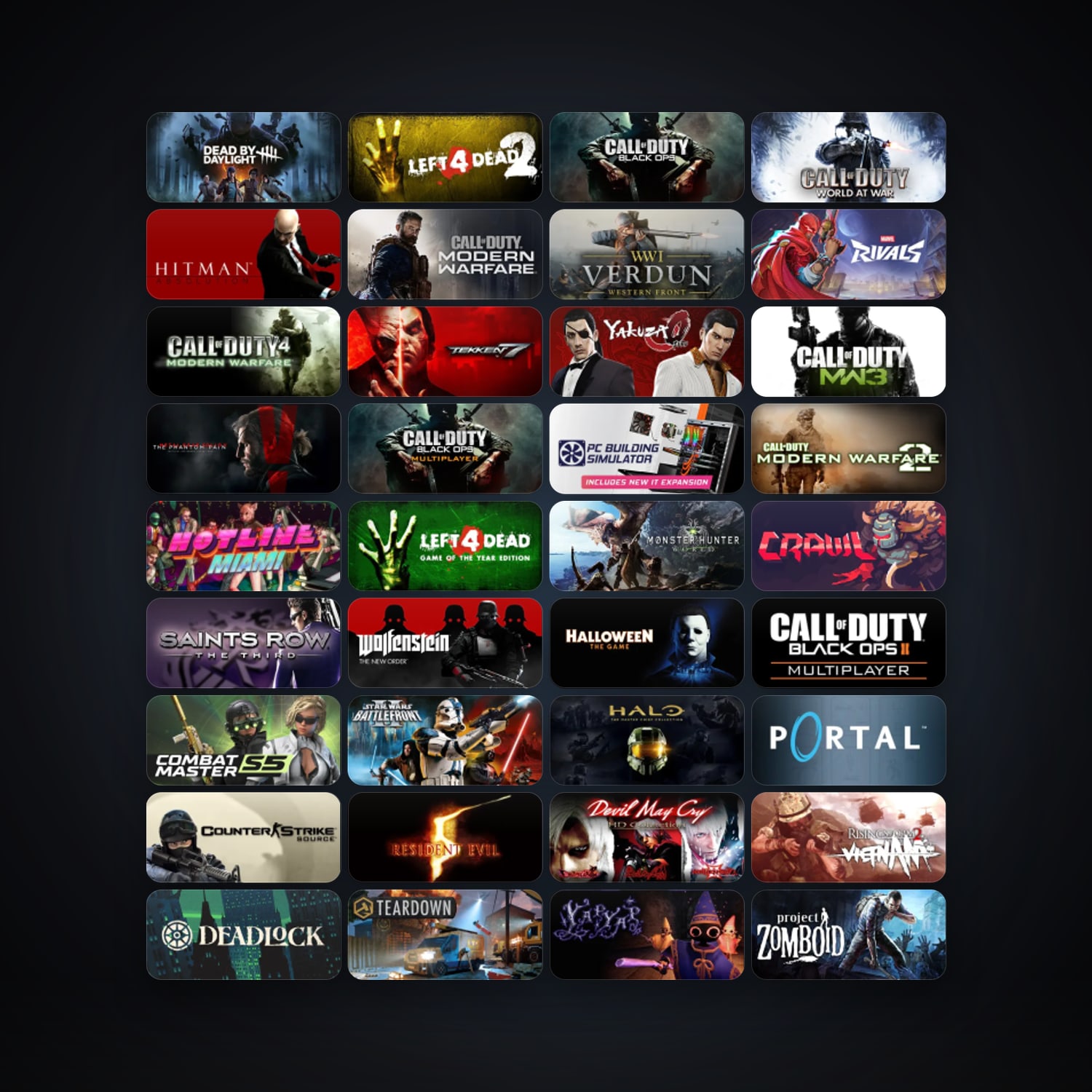 Steam 98 games, clean — HabibiAccounts