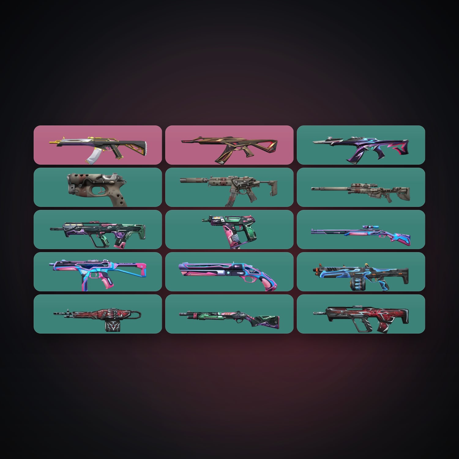 EU Silver 1 locker — 15 skins, lvl 31 — HabibiAccounts