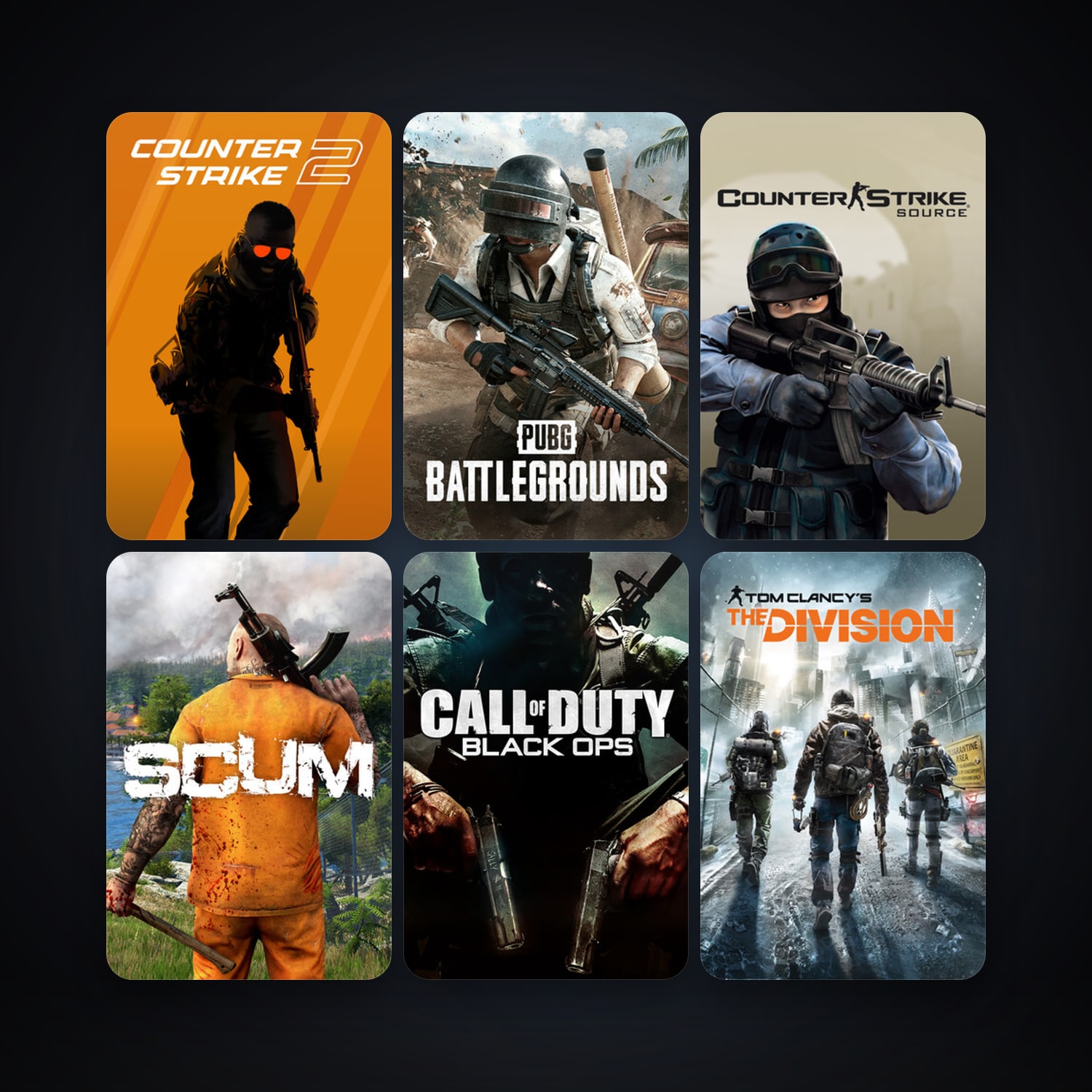 Counter-Strike: Source + Day of Defeat: Source, 32 games, Steam 13, clean — HabibiAccounts