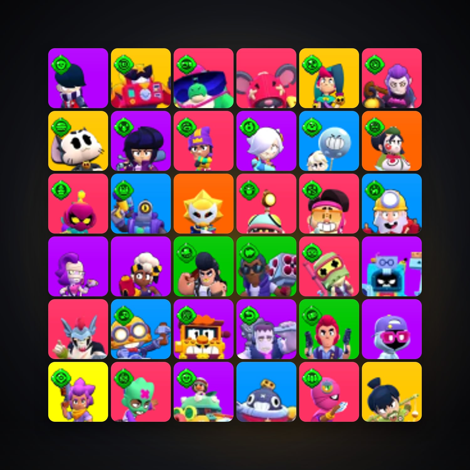 107 Brawlers | 65.7K Trophies — Supercell Account — HabibiAccounts