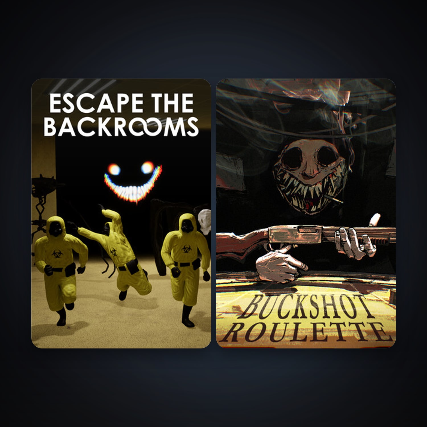 Free CS2 (No Prime) + Escape the Backrooms, 4 games, clean — HabibiAccounts
