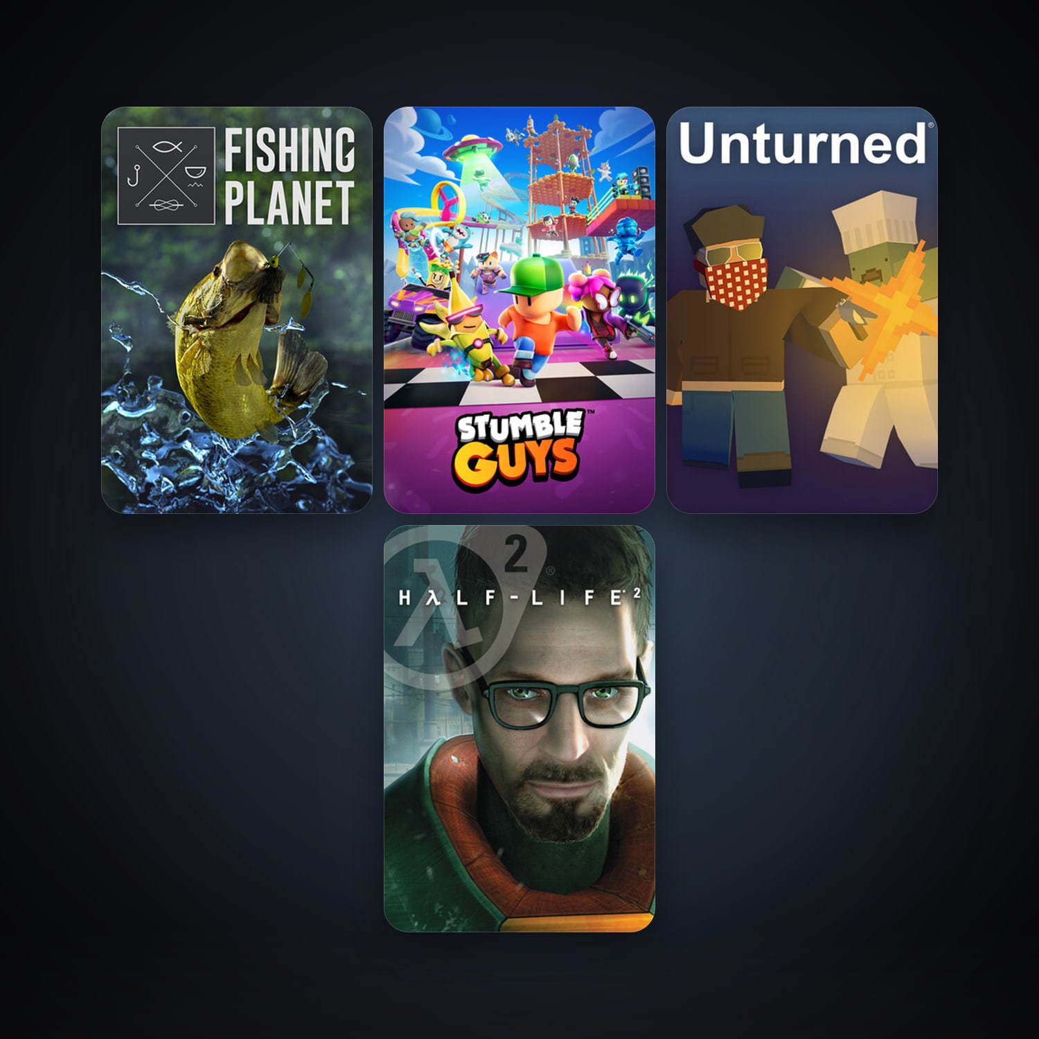 Half-Life 2 + Half-Life 2: Deathmatch, 10 games, clean — HabibiAccounts