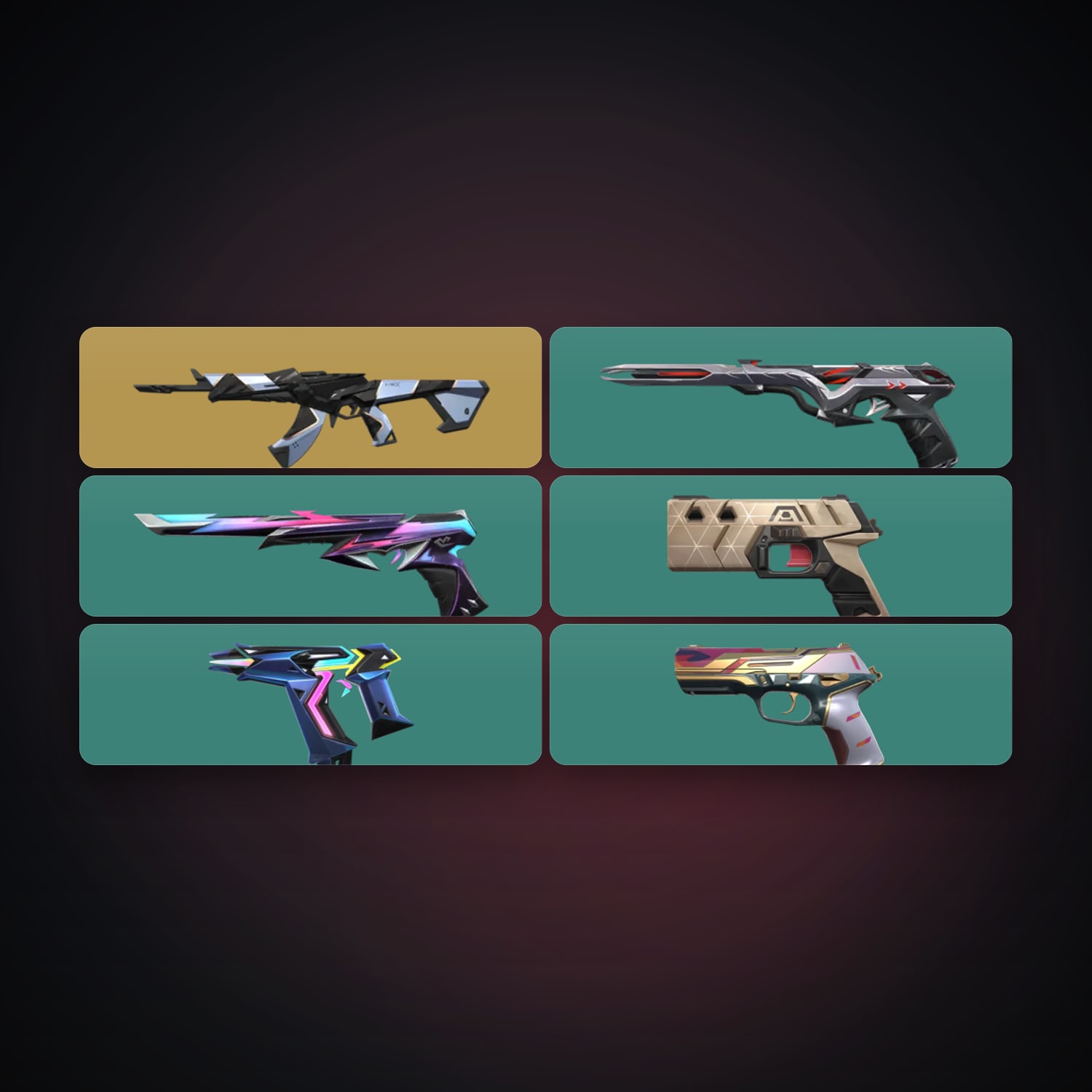 LA Plat 1 locker — 7 skins, lvl 120 — HabibiAccounts