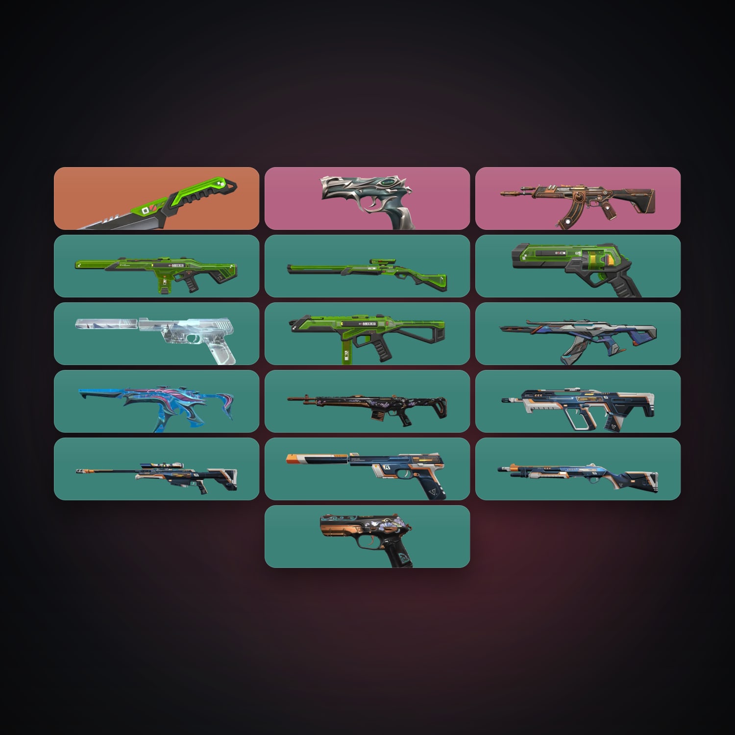 EU Bronze 2 locker — 1 knives, 18 skins, lvl 47 — HabibiAccounts