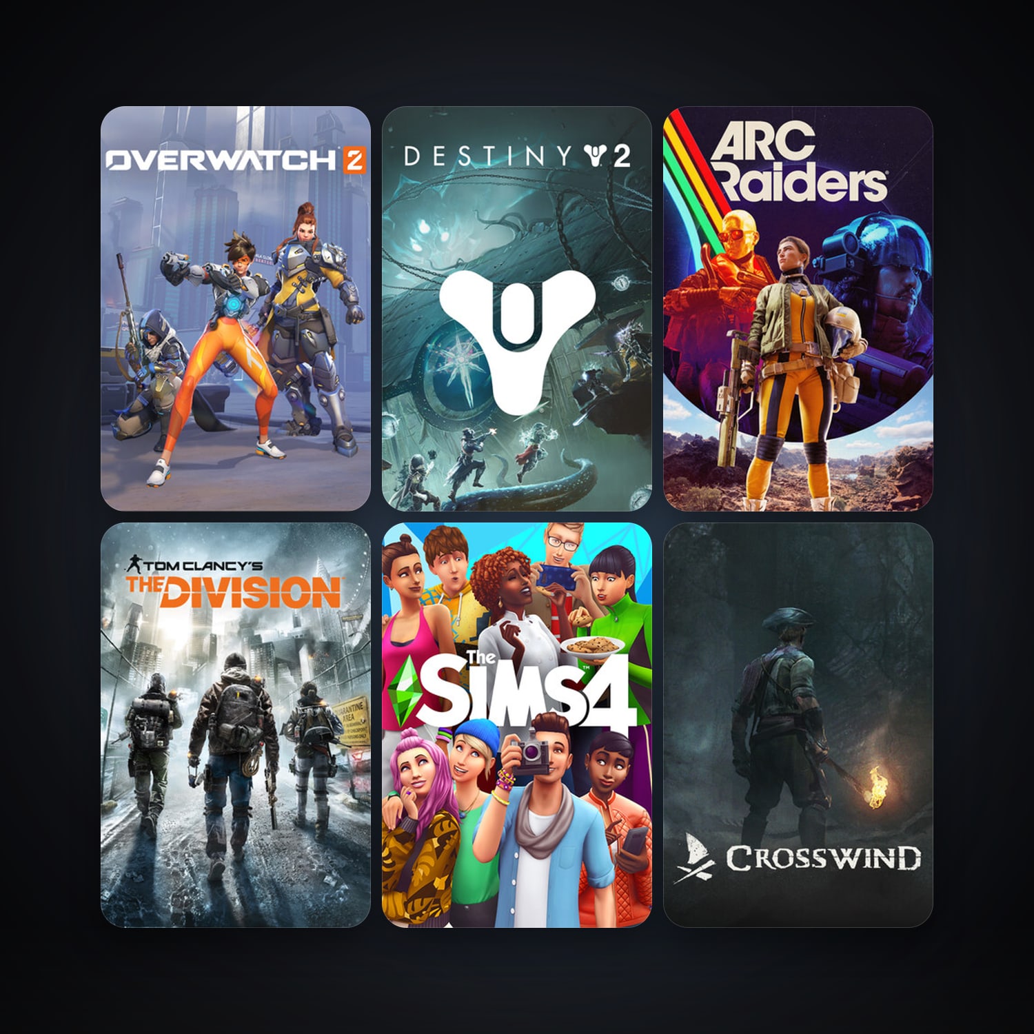 EVE Online + Tom Clancy's The Division, 31 games, clean — HabibiAccounts