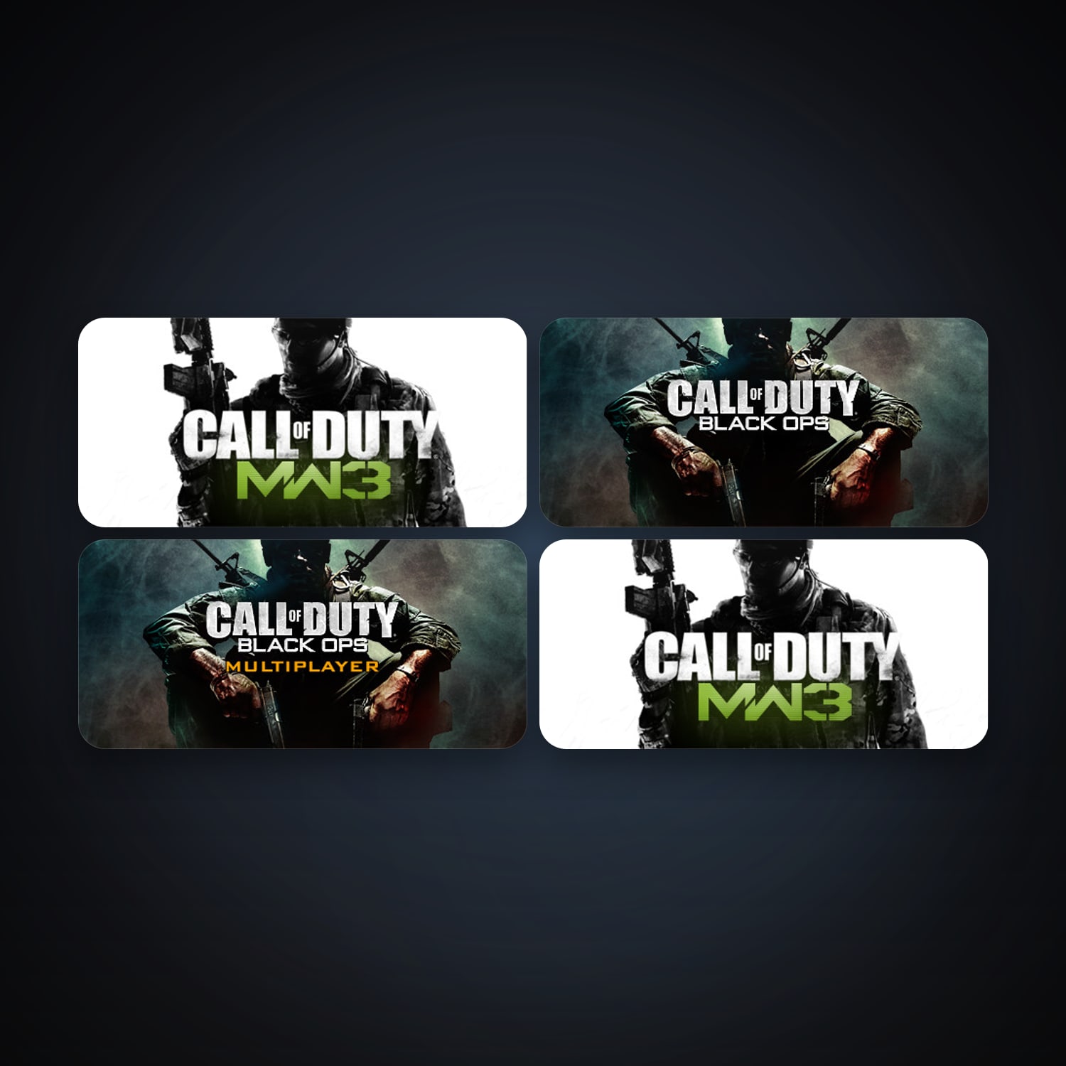 Call of Duty: Modern Warfare 3 (2011) + Call of Duty: Modern Warfare 3 - Multiplayer, 4 games, clean — HabibiAccounts
