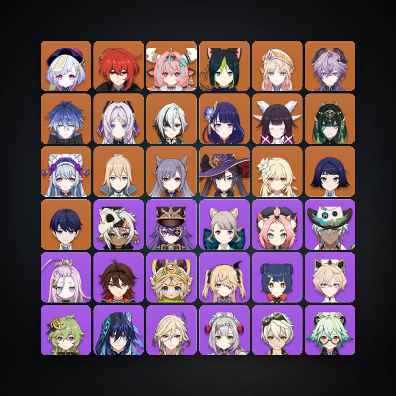 Genshin Impact | AR 59 | 66 Chars | 16× 5★ — Genshin / miHoYo Account — HabibiAccounts