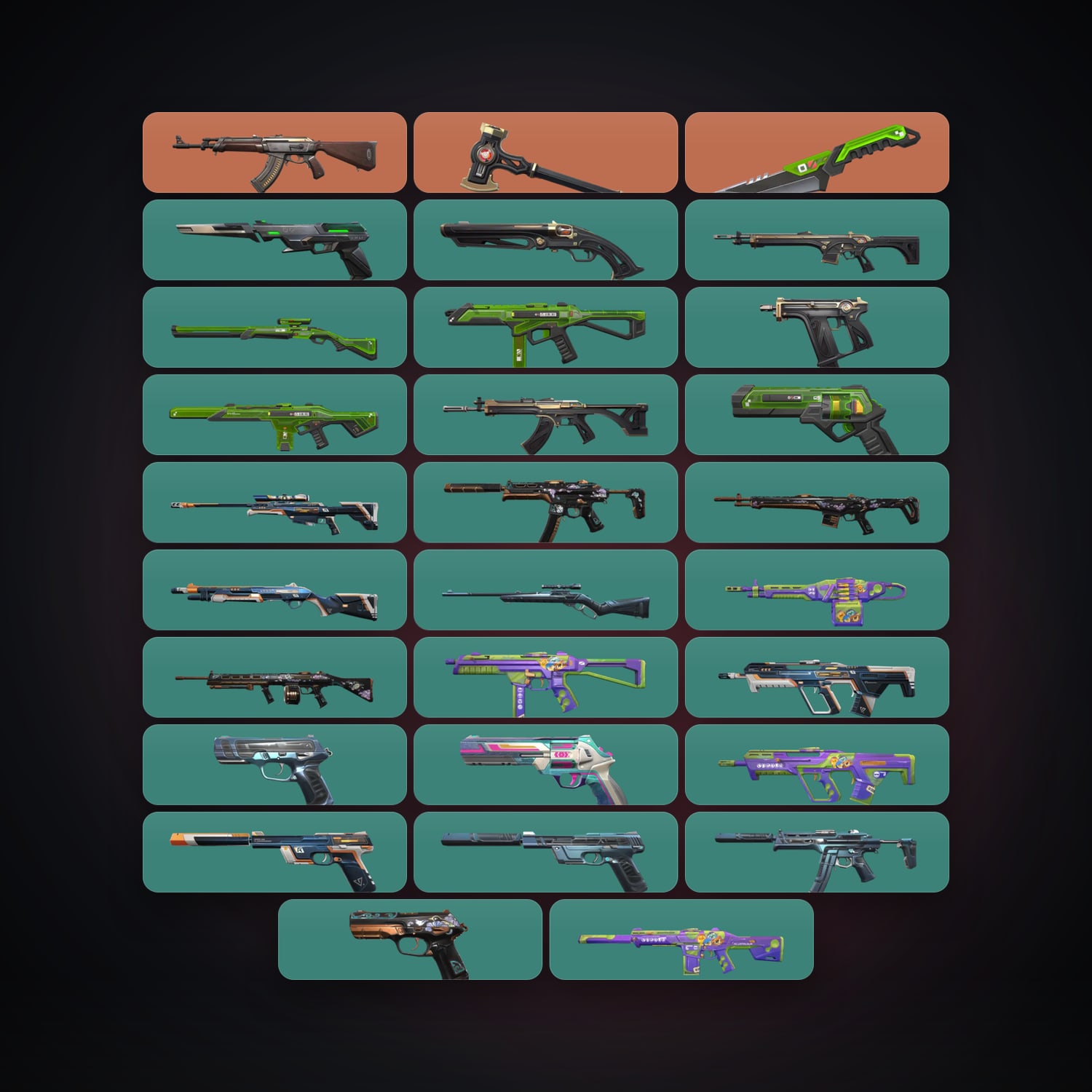 EU Plat 3 locker — 2 knives, 29 skins, lvl 94 — HabibiAccounts